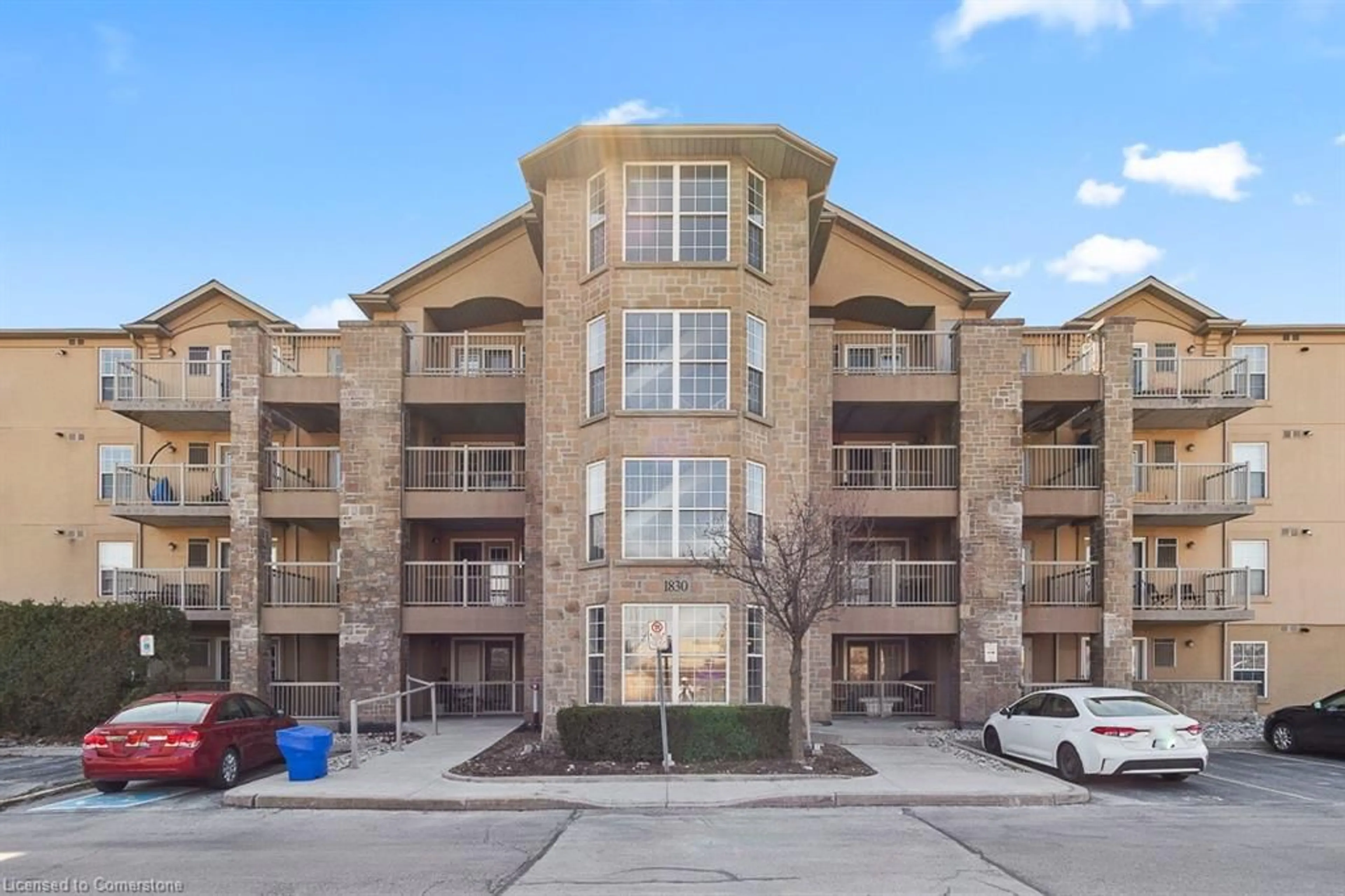 A pic from outside/outdoor area/front of a property/back of a property/a pic from drone, building for 1830 Walkers Line #301, Burlington Ontario L7M 4V5