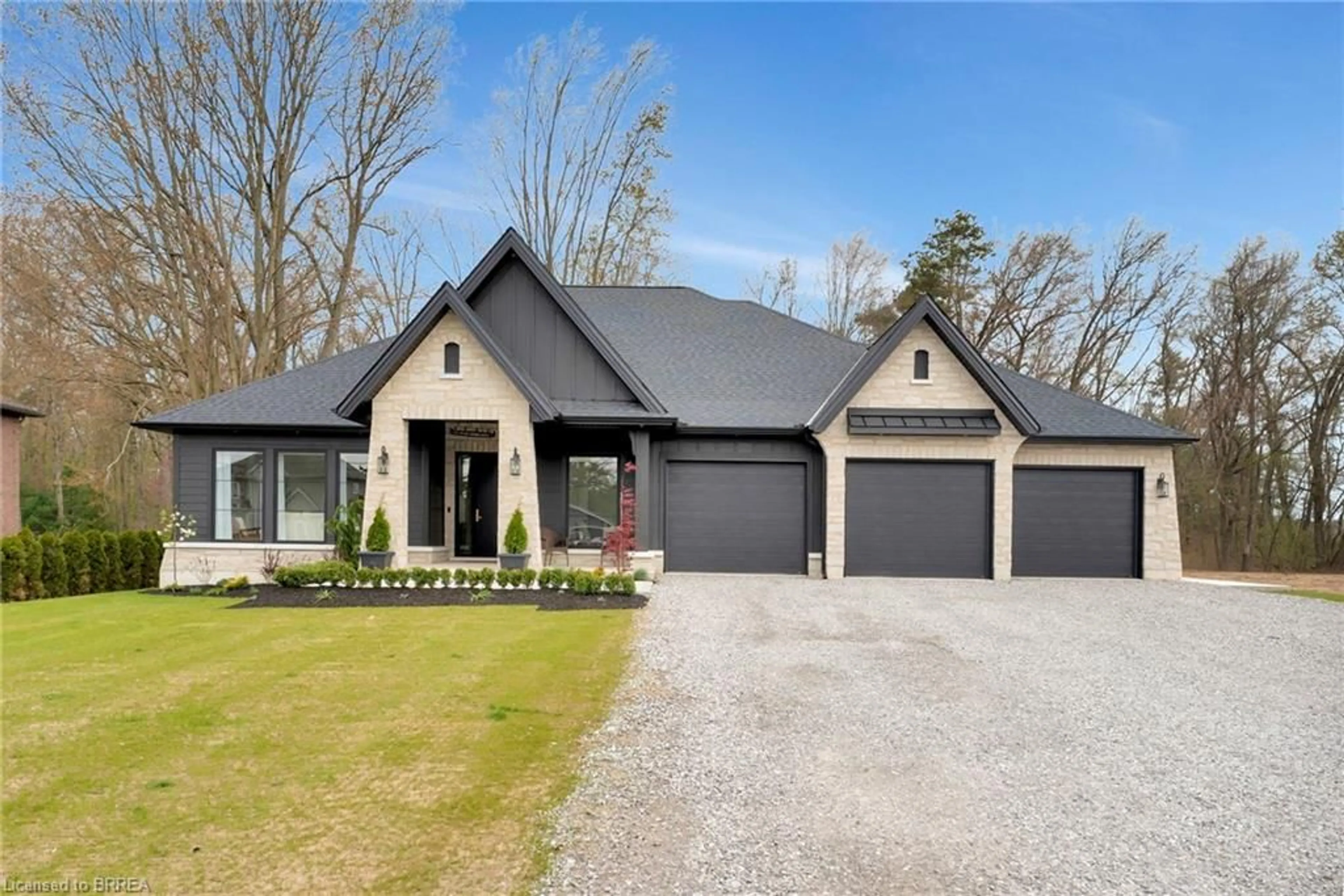 Home with brick exterior material, street for 1019 Norfolk County Road 21 Rd, Norfolk County Ontario N4B 2W4