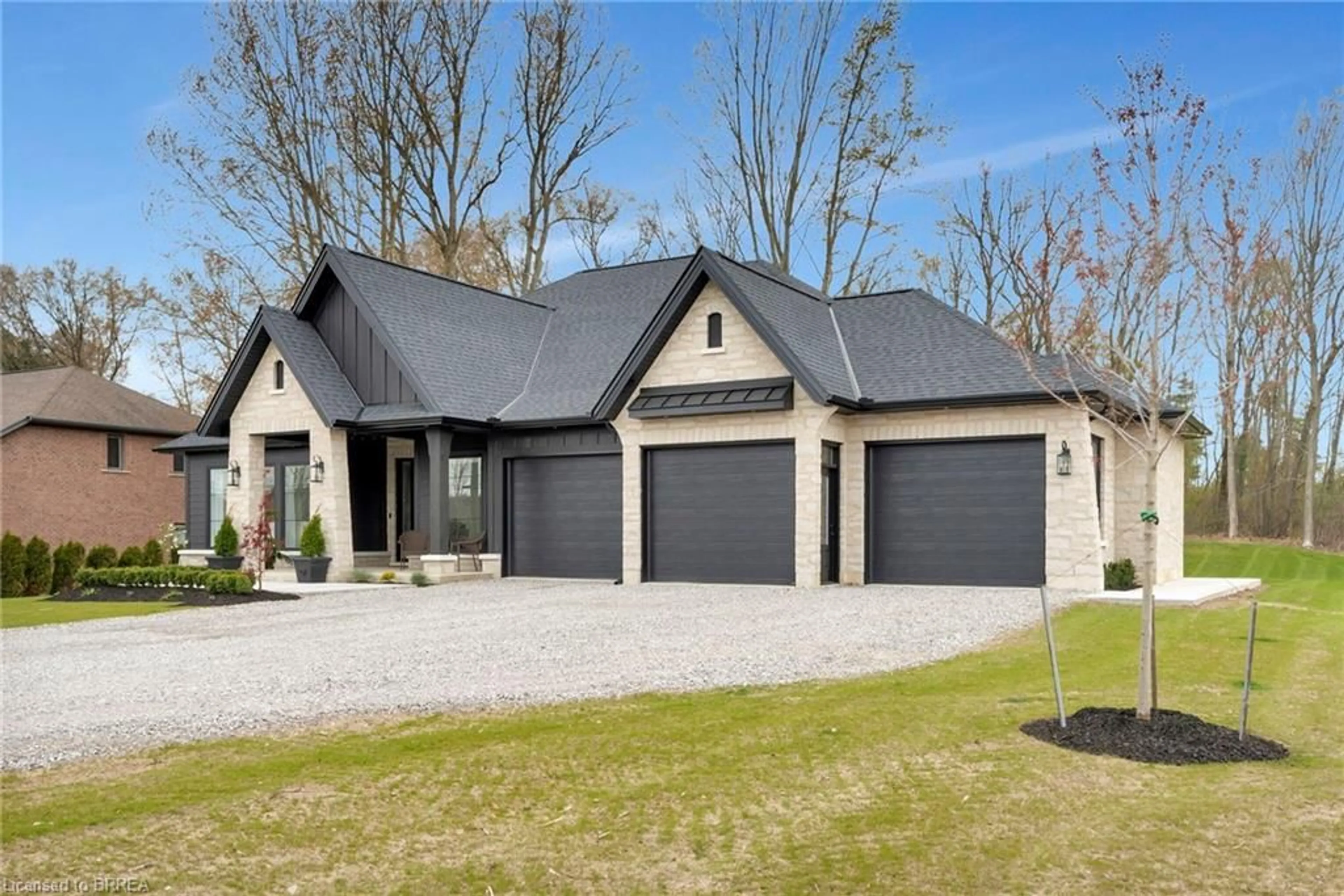 Home with brick exterior material, street for 1019 Norfolk County Road 21 Rd, Norfolk County Ontario N4B 2W4