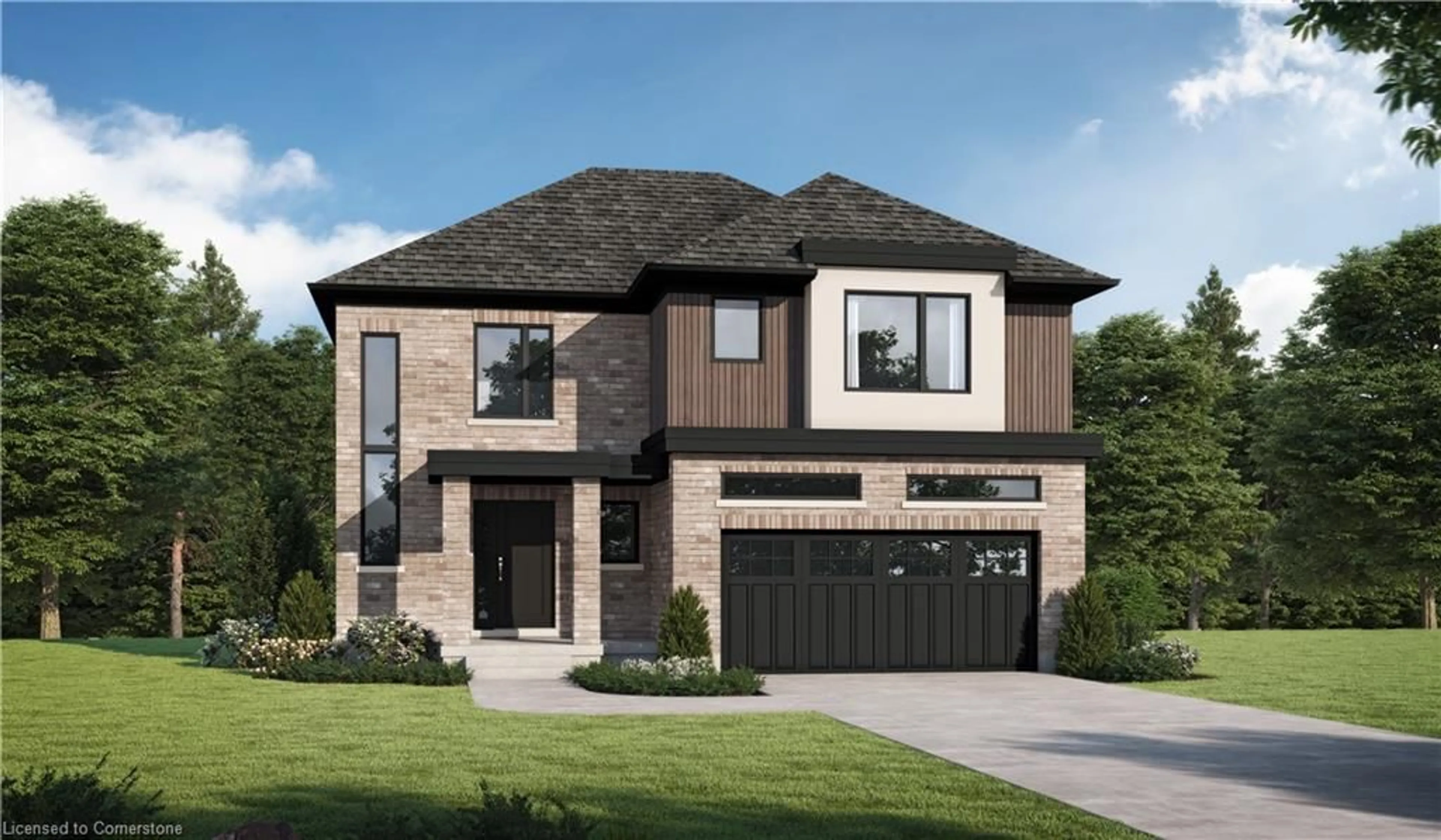 Home with brick exterior material, street for 4 Winders Trail, Ingersoll Ontario N5C 0A6