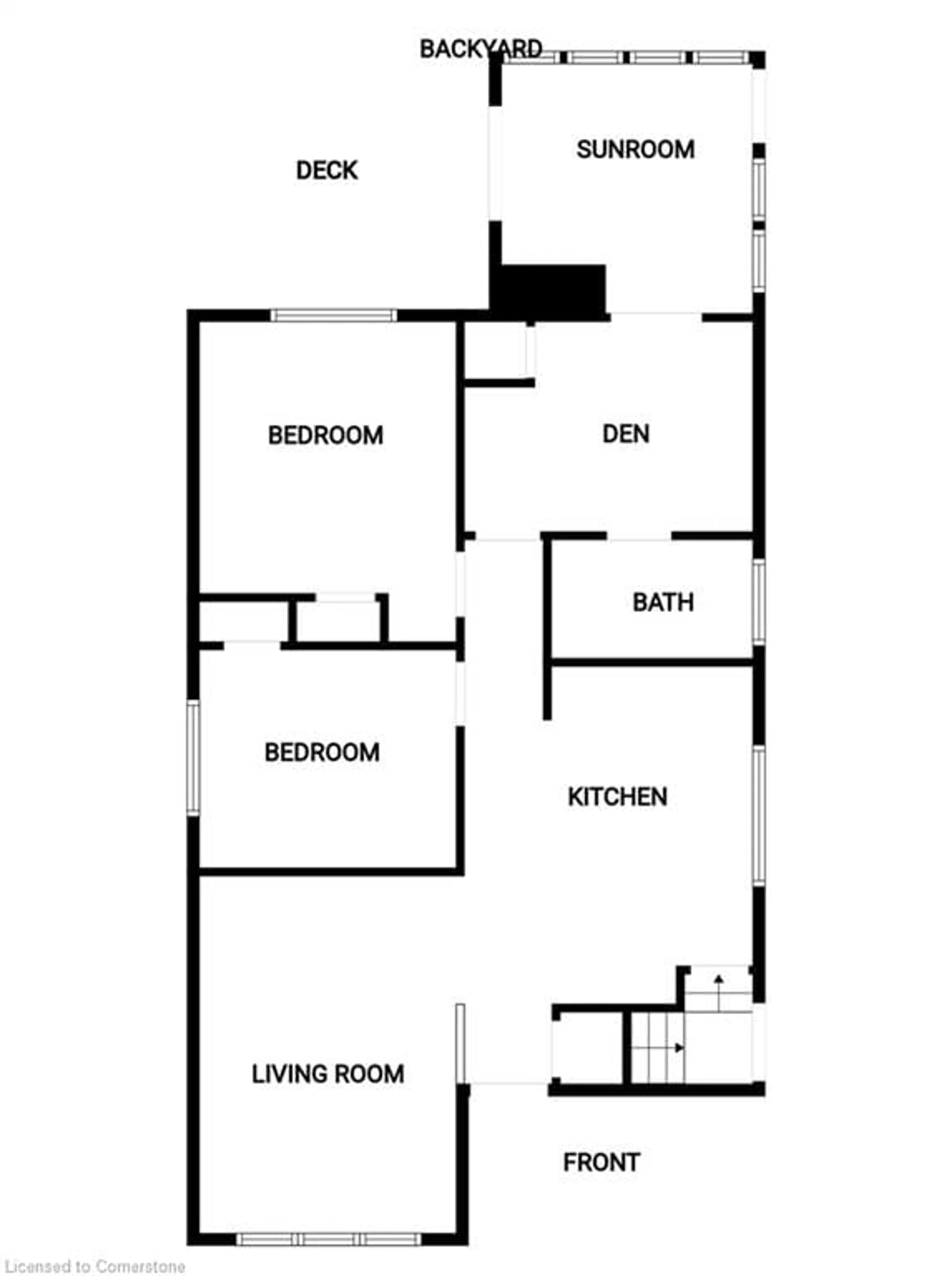 Floor plan for 235 South St, Cambridge Ontario N1R 2P7