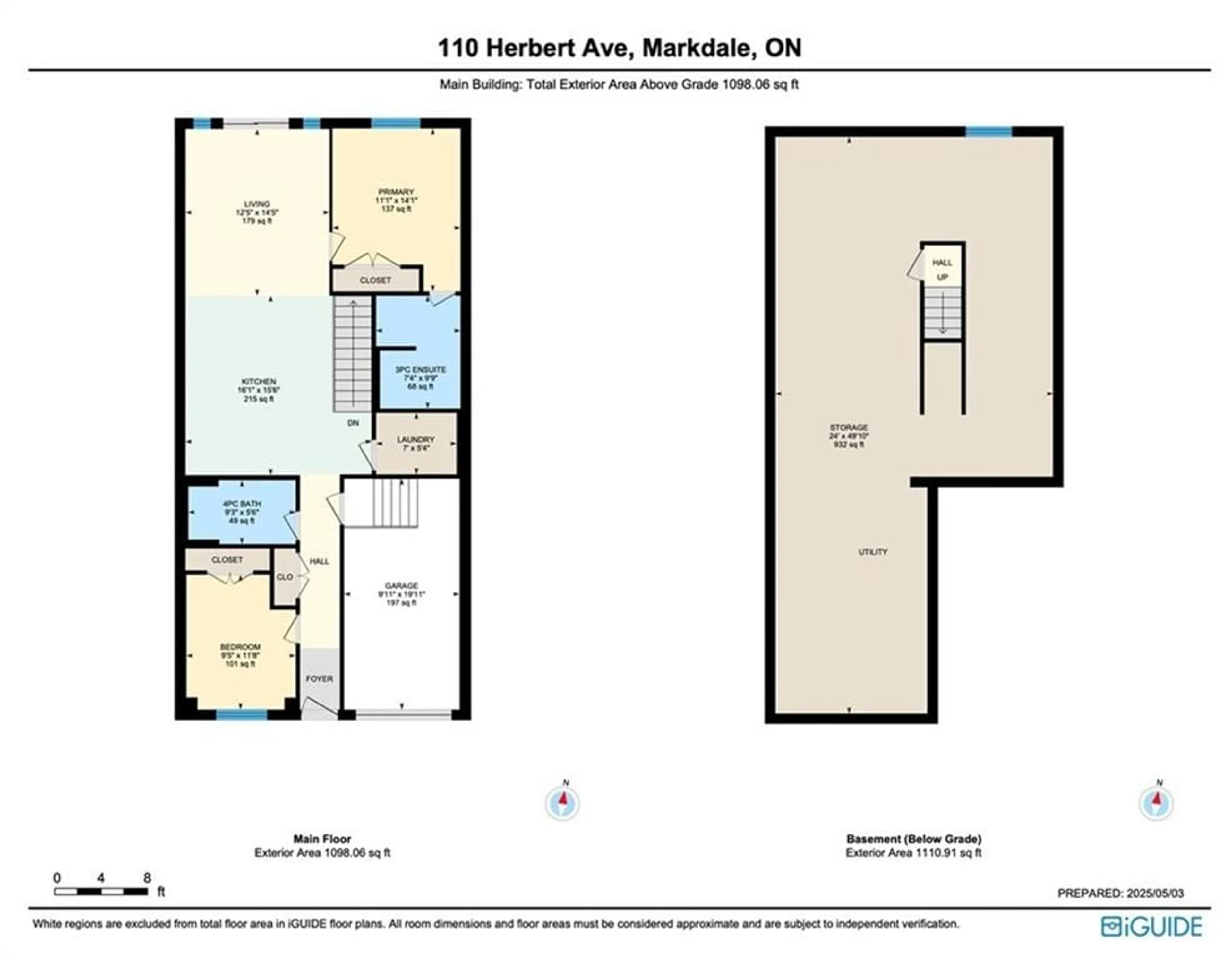 Floor plan for 110 Herbert Ave, Markdale Ontario N0C 1H0
