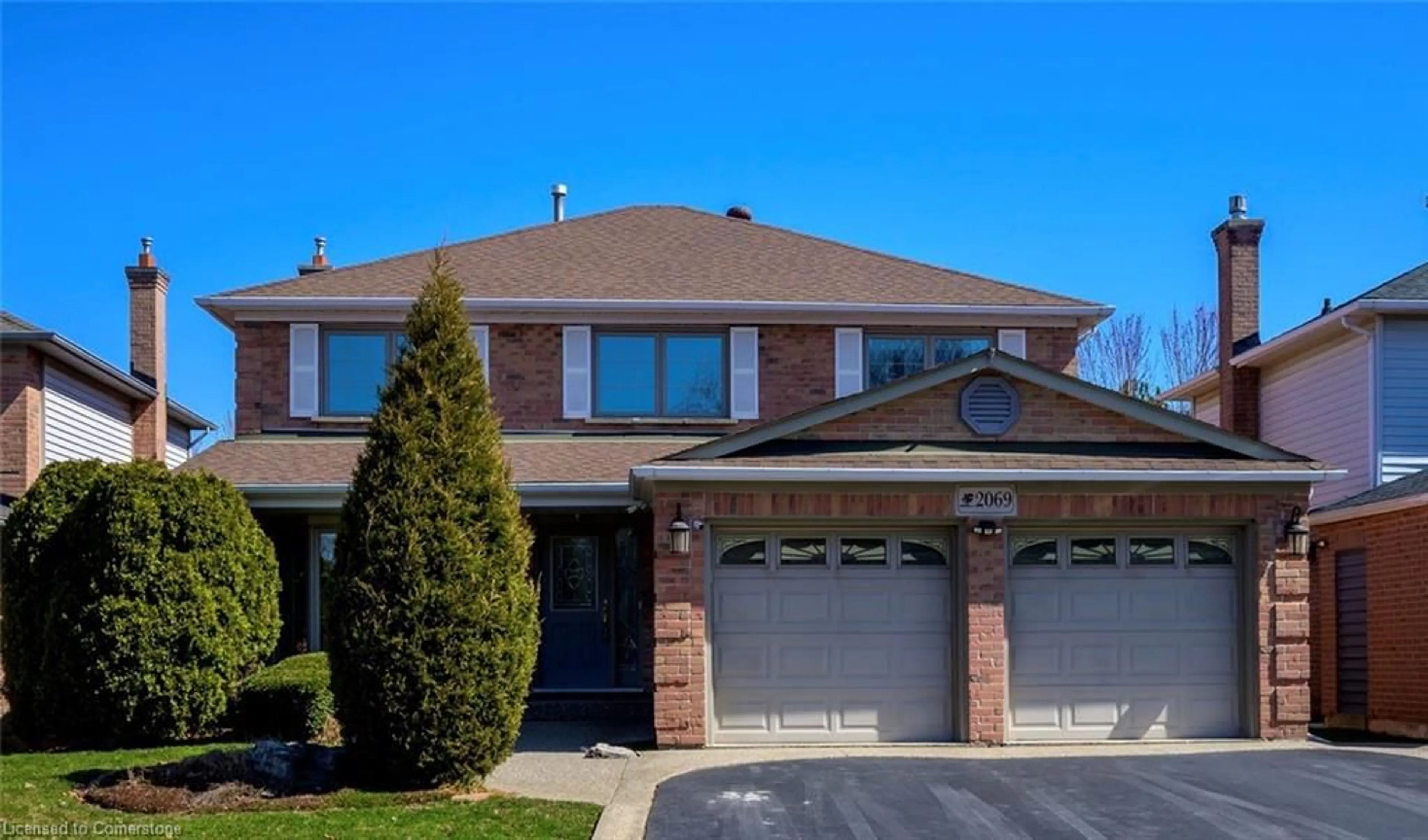 Home with brick exterior material, street for 2069 Gordie Tapp Cres, Burlington Ontario L7M 3T9