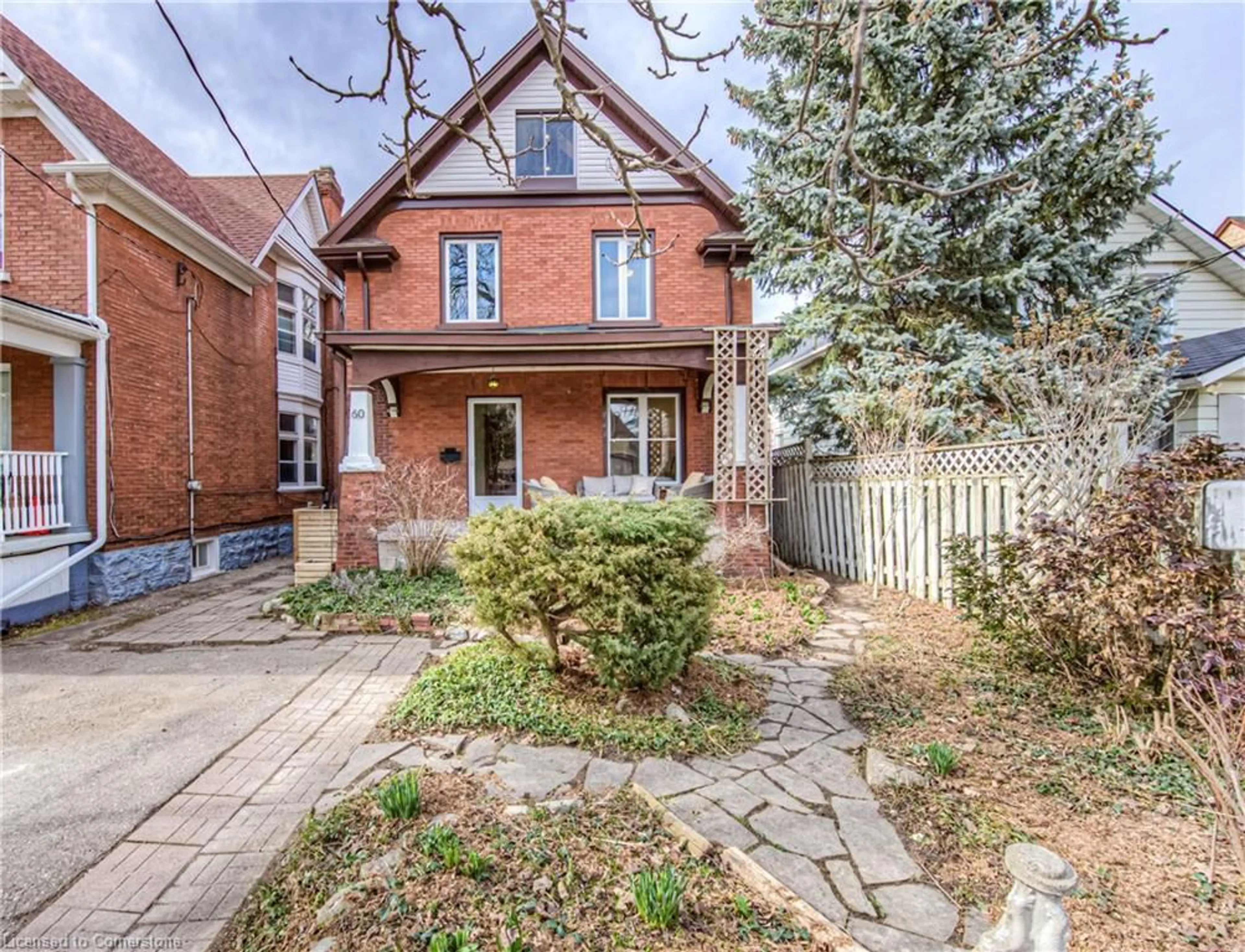 Home with brick exterior material, street for 60 Francis St, Kitchener Ontario N2H 5B5