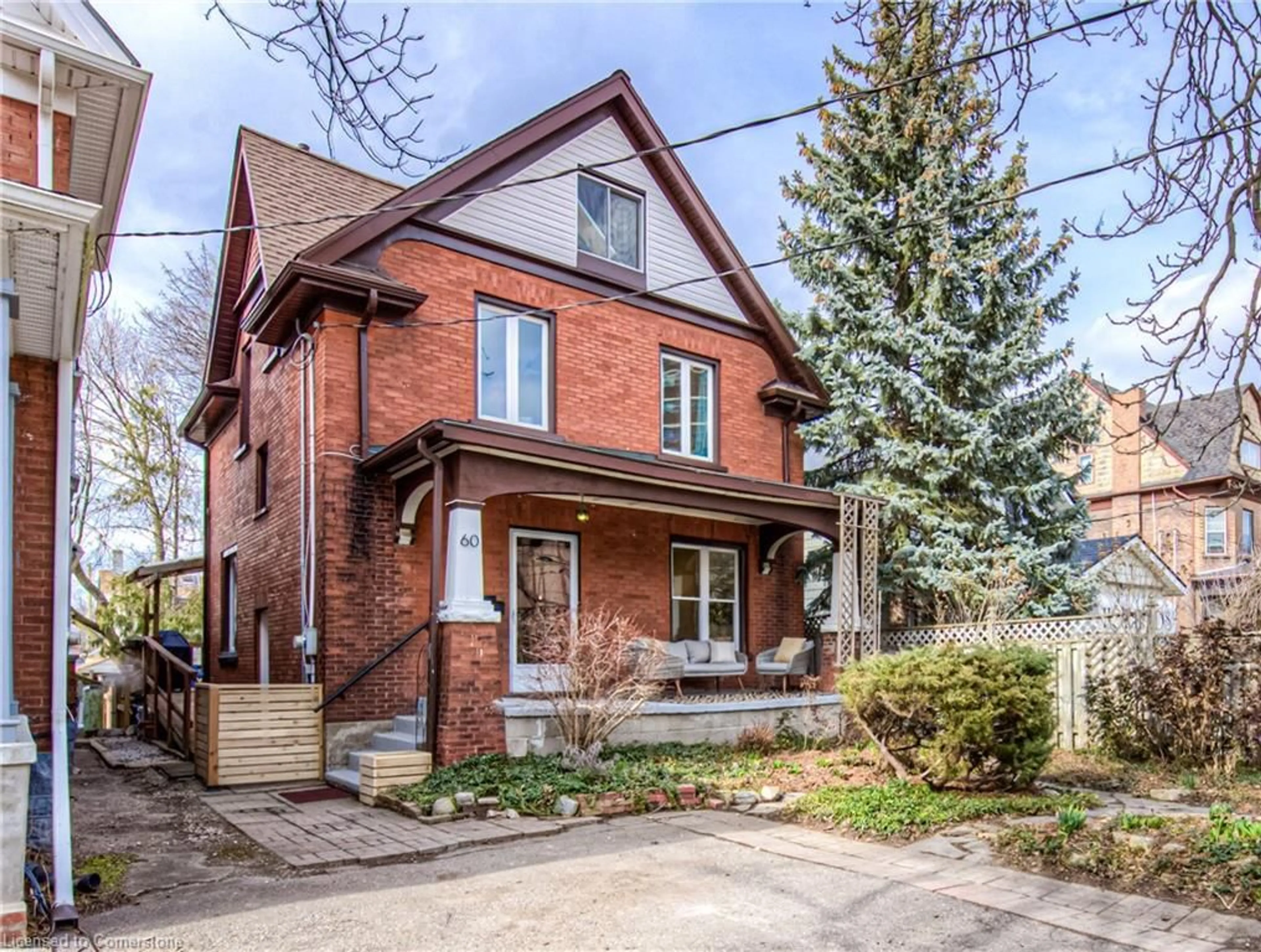 Home with brick exterior material, street for 60 Francis St, Kitchener Ontario N2H 5B5