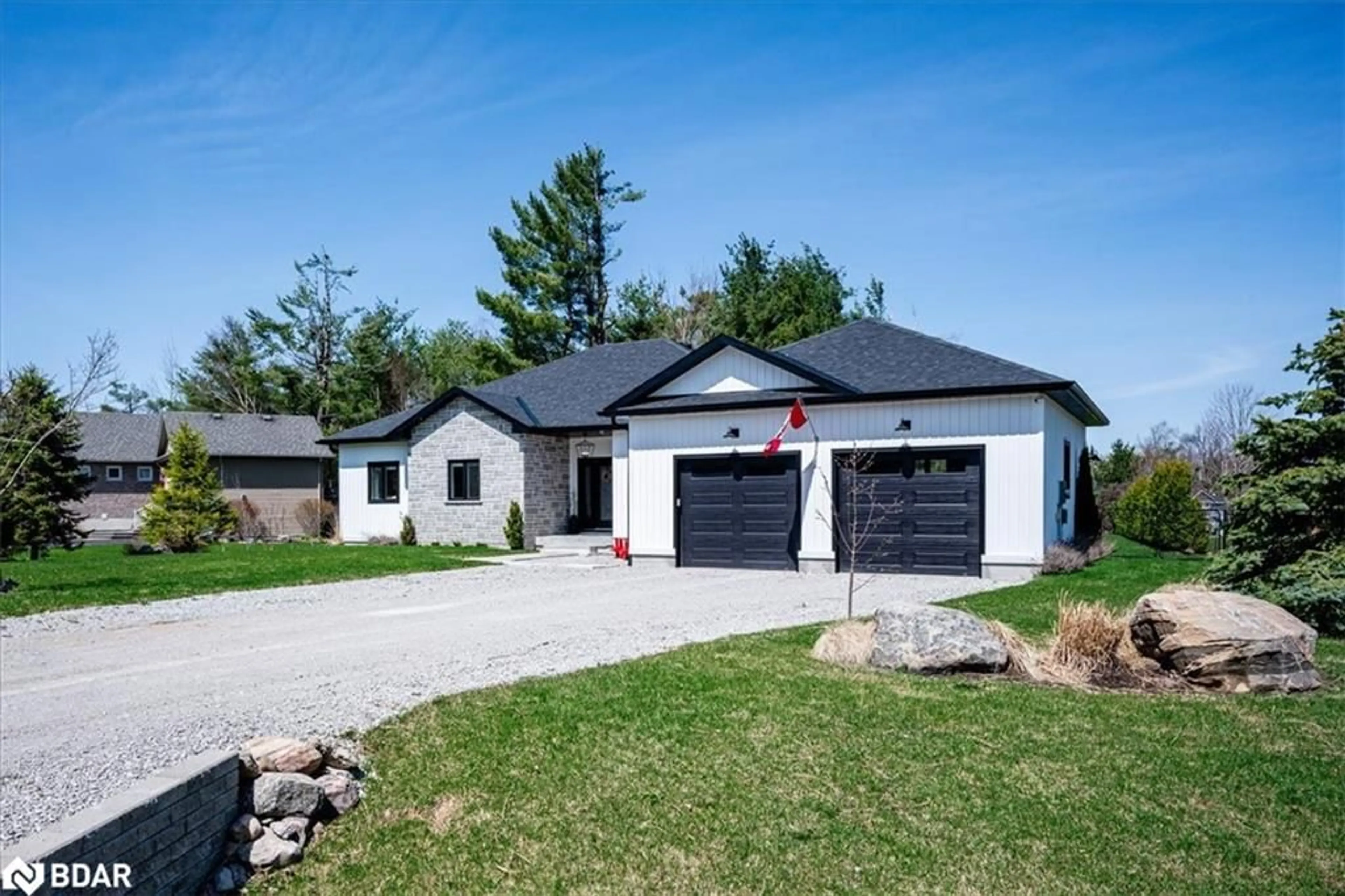 Home with brick exterior material, street for 7 Brechin Cres, Moonstone Ontario L0K 1N0