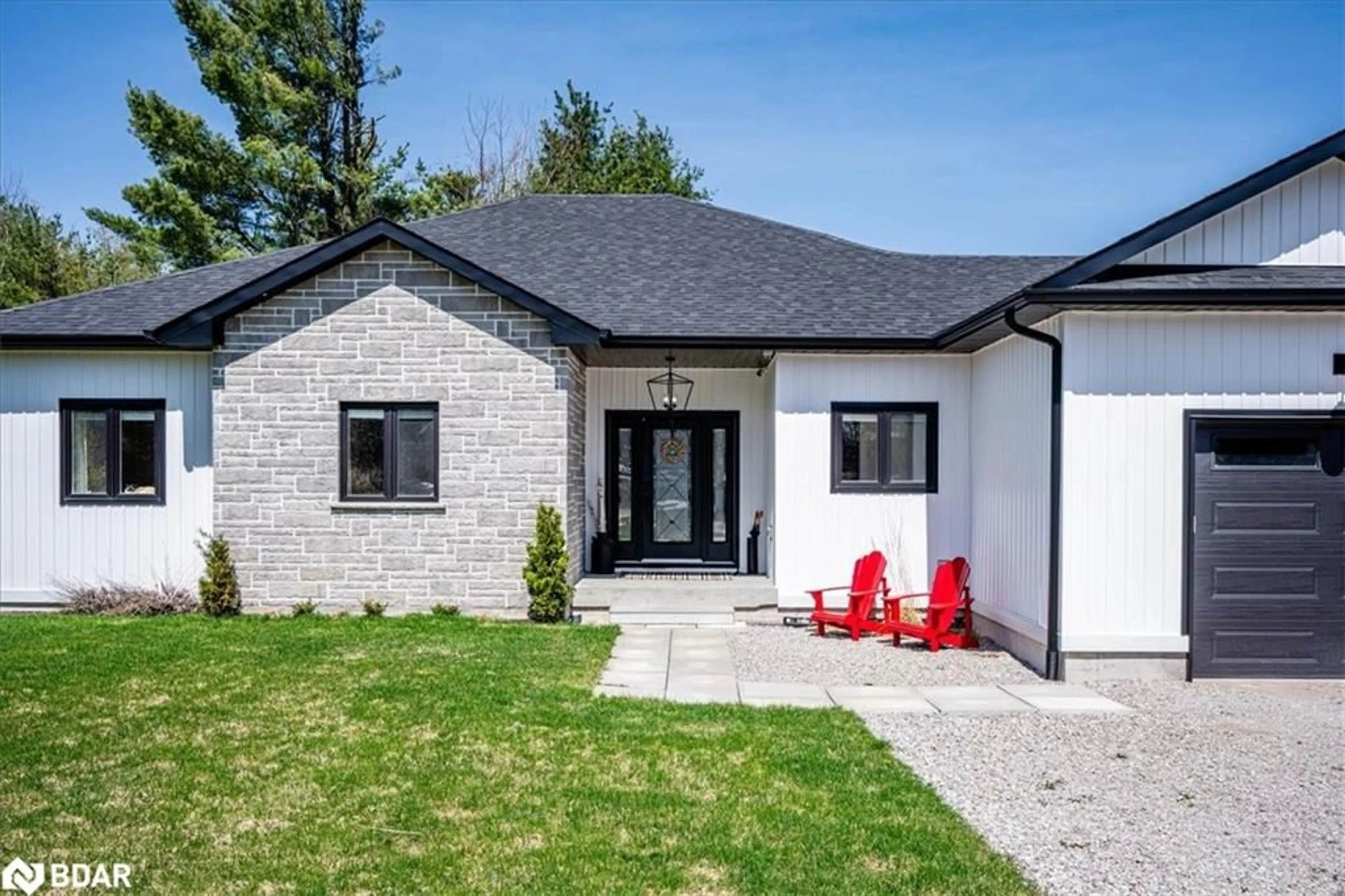 Home with brick exterior material, street for 7 Brechin Cres, Moonstone Ontario L0K 1N0