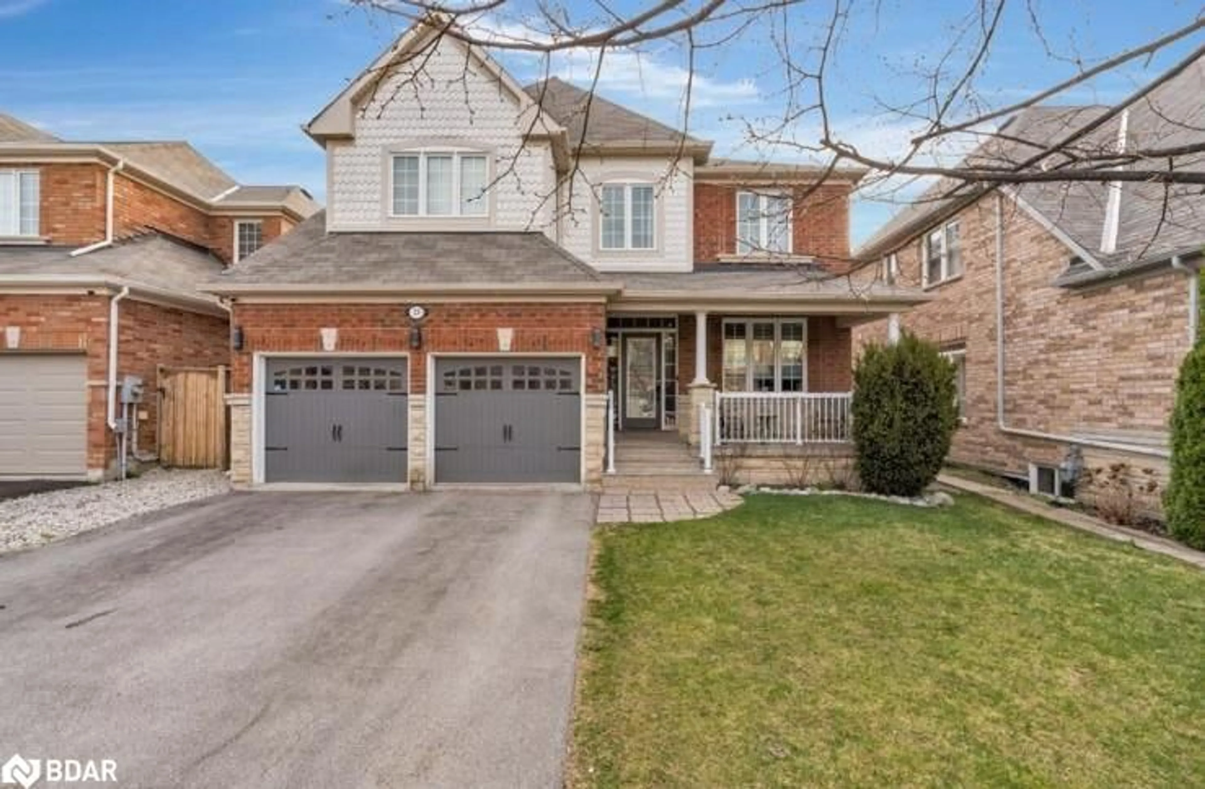 Home with brick exterior material, street for 23 Mccann Cres, Bradford Ontario L3Z 0G6
