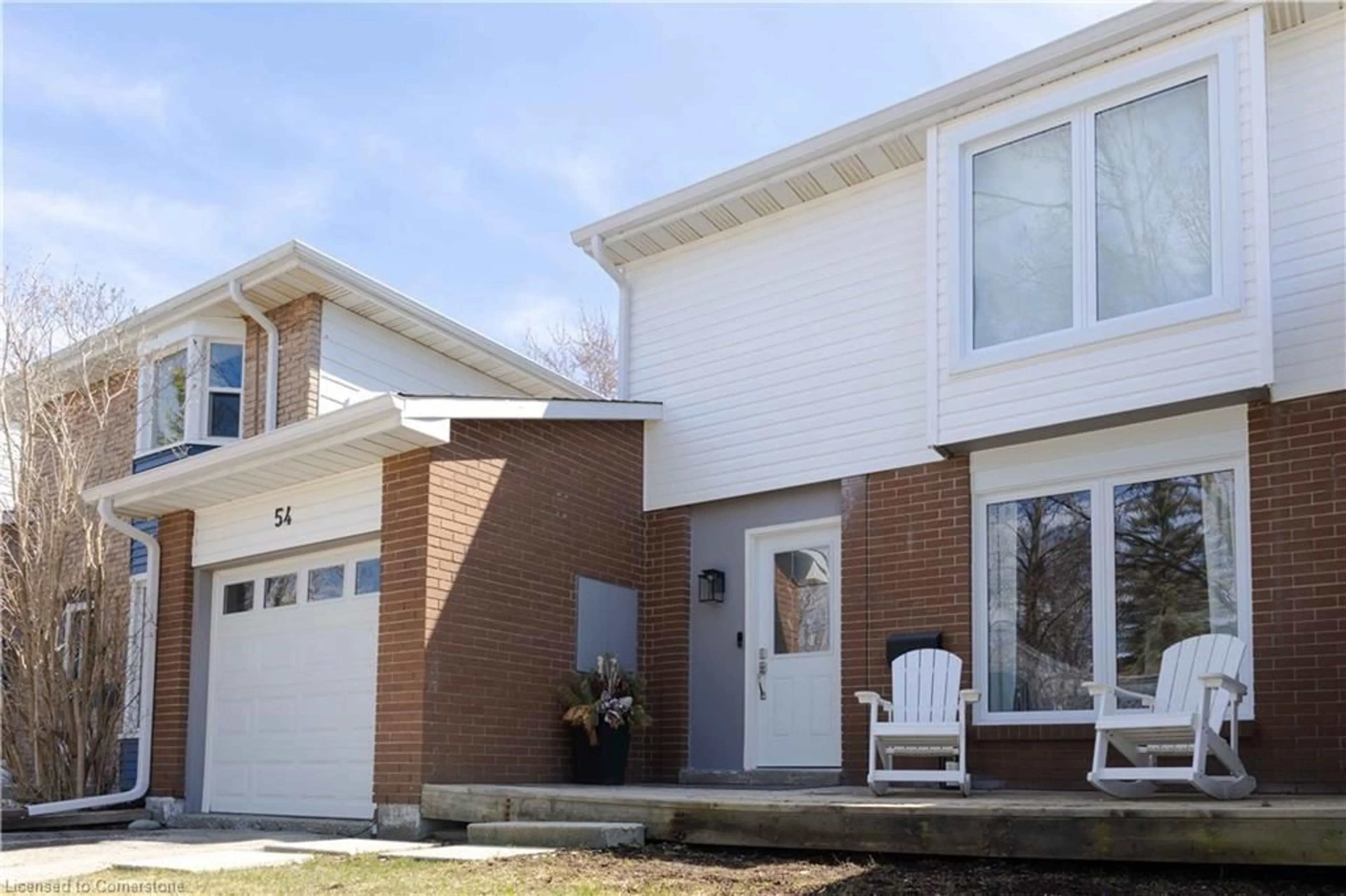 Home with brick exterior material, street for 54 Glen Avon Cres, Kitchener Ontario N2N 1C3