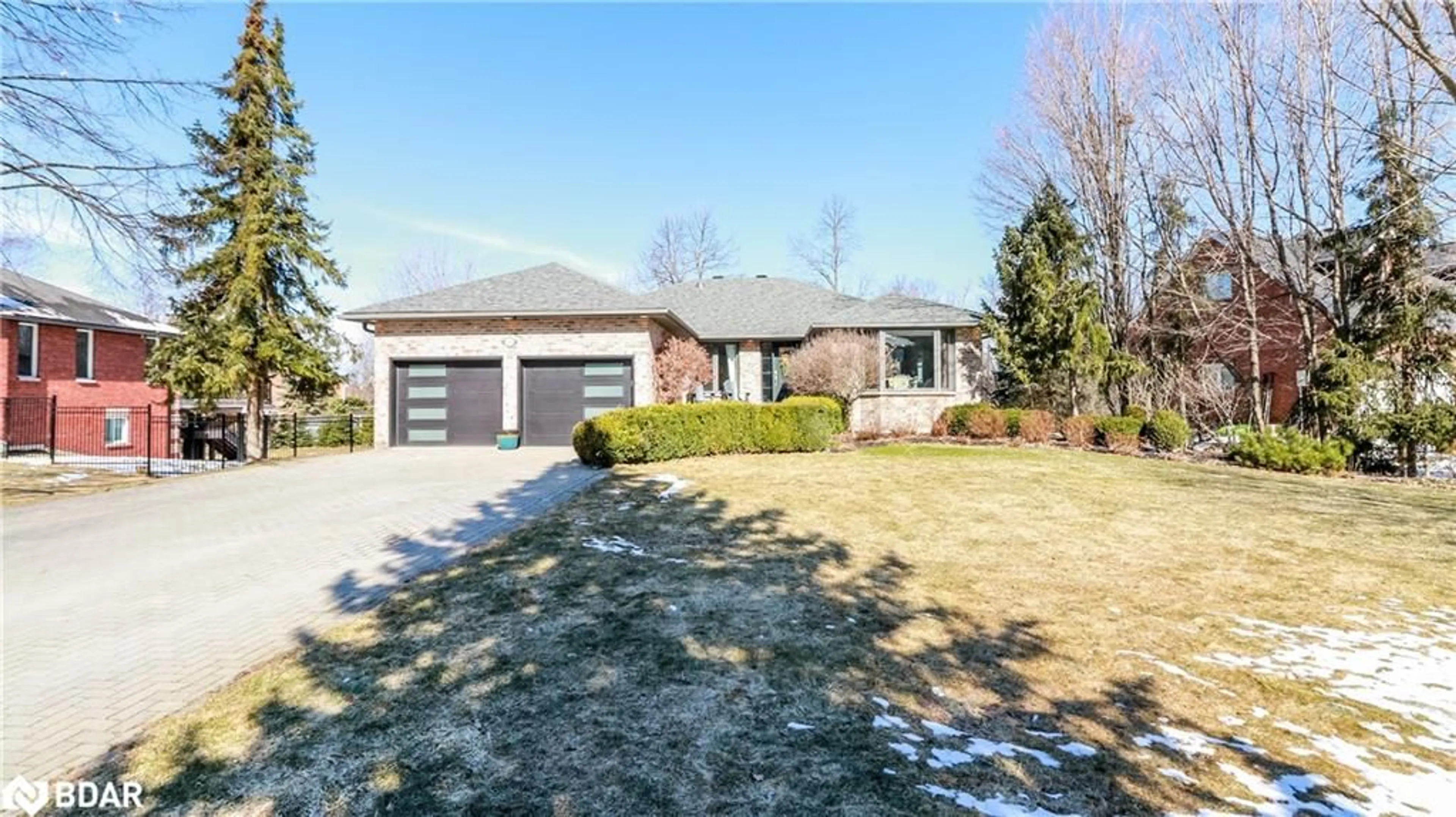 Home with brick exterior material, street for 24 Eder Trail, Springwater Ontario L0L 1Y3