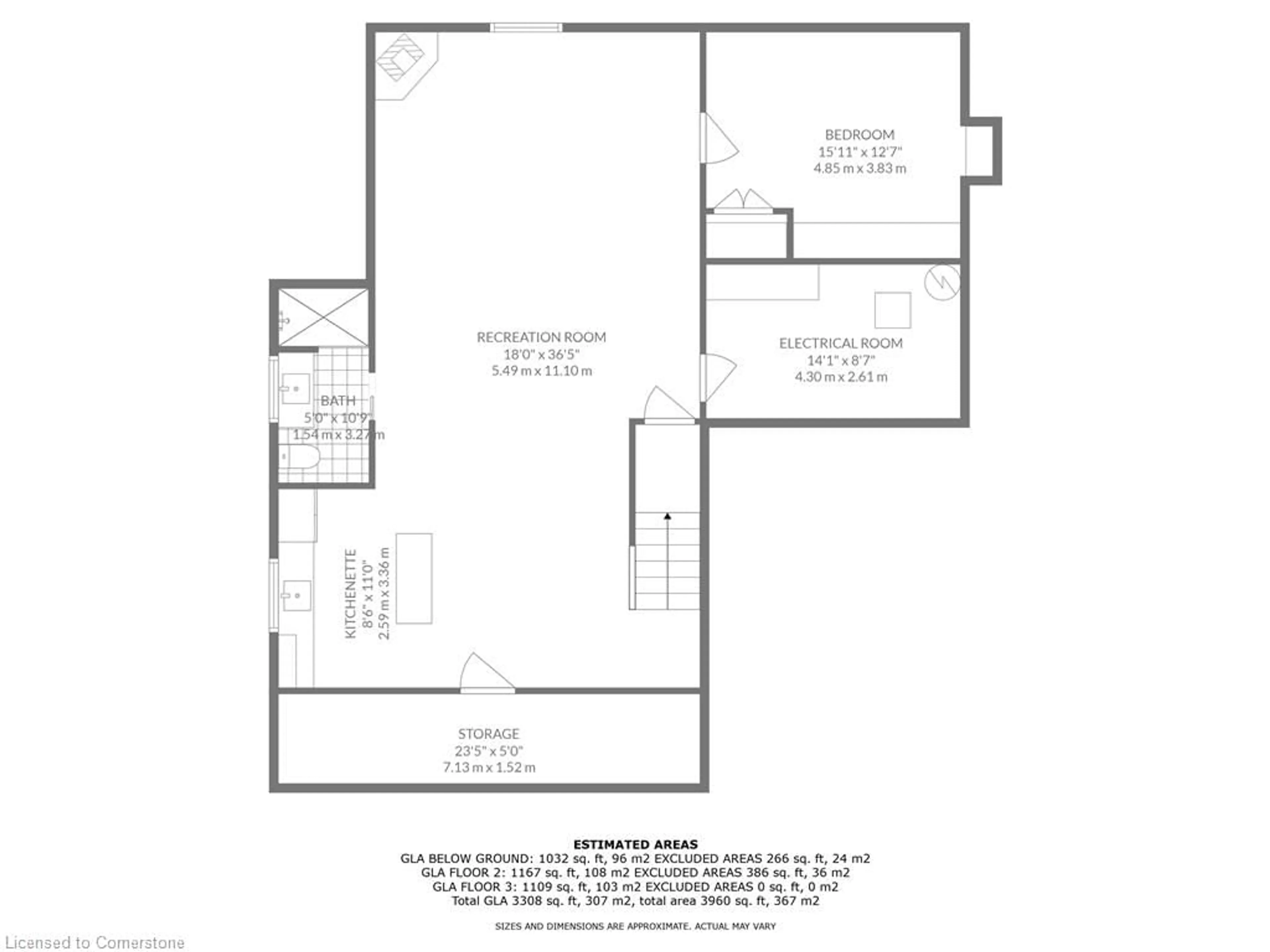 Floor plan for 37 Russell Cres, St. George Ontario N0E 1N0