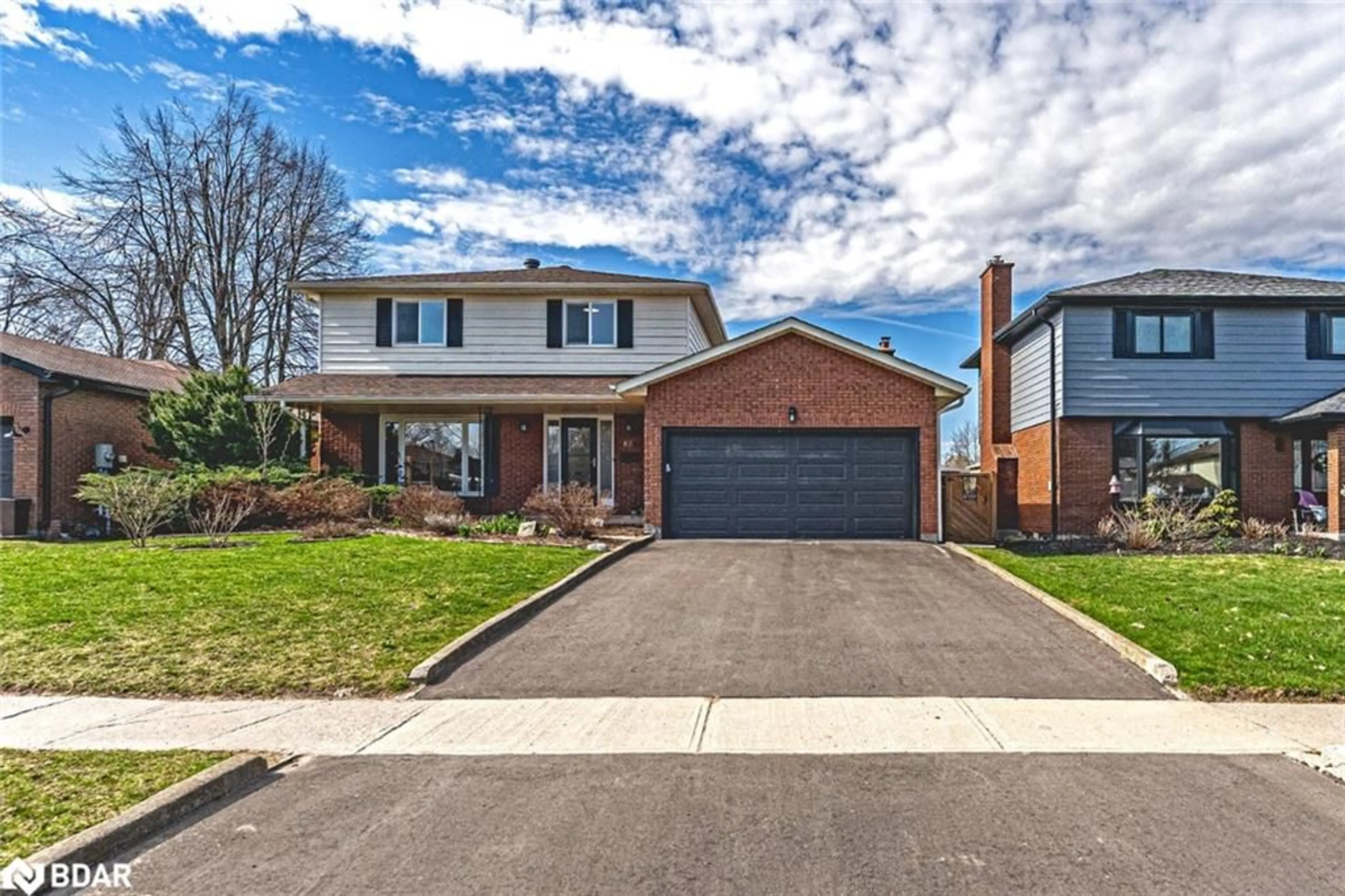 Home with brick exterior material, street for 67 Springhome Rd, Barrie Ontario L4N 4S3