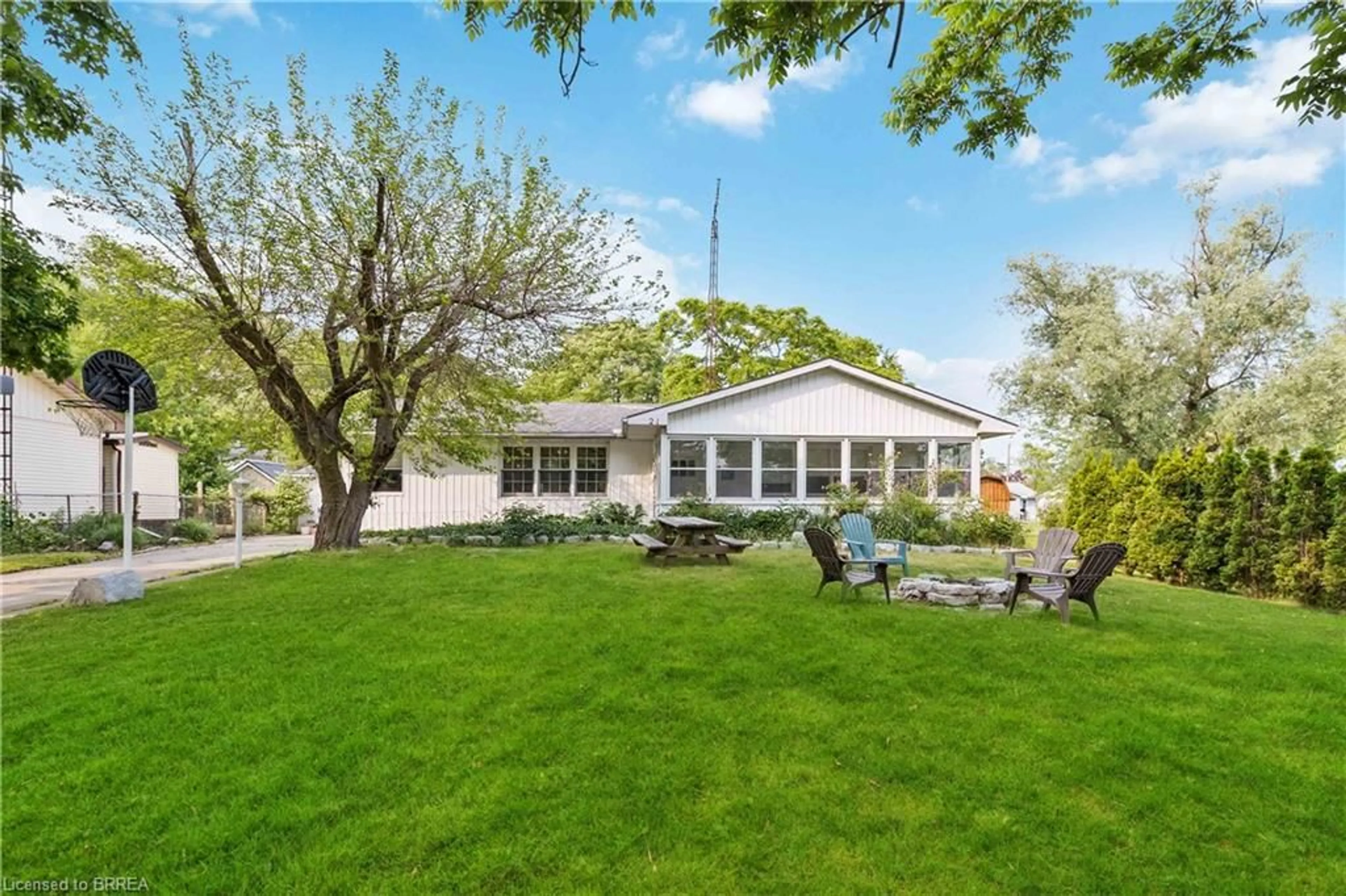Patio, water/lake/river/ocean view for 21 Head St, Turkey Point Ontario N0E 1W0