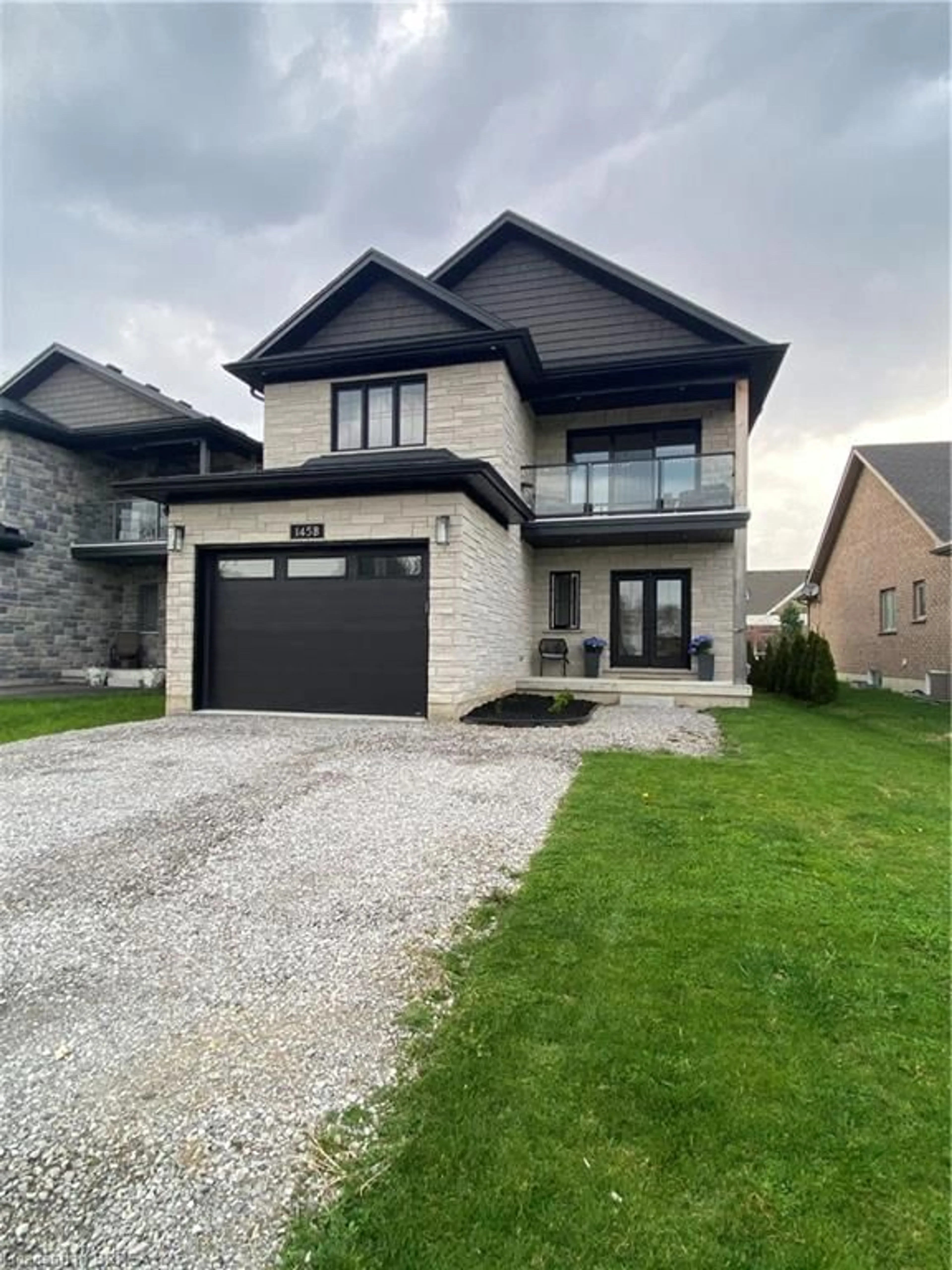 Home with brick exterior material, street for 145 New Lakeshore Rd, Port Dover Ontario N0A 1N3