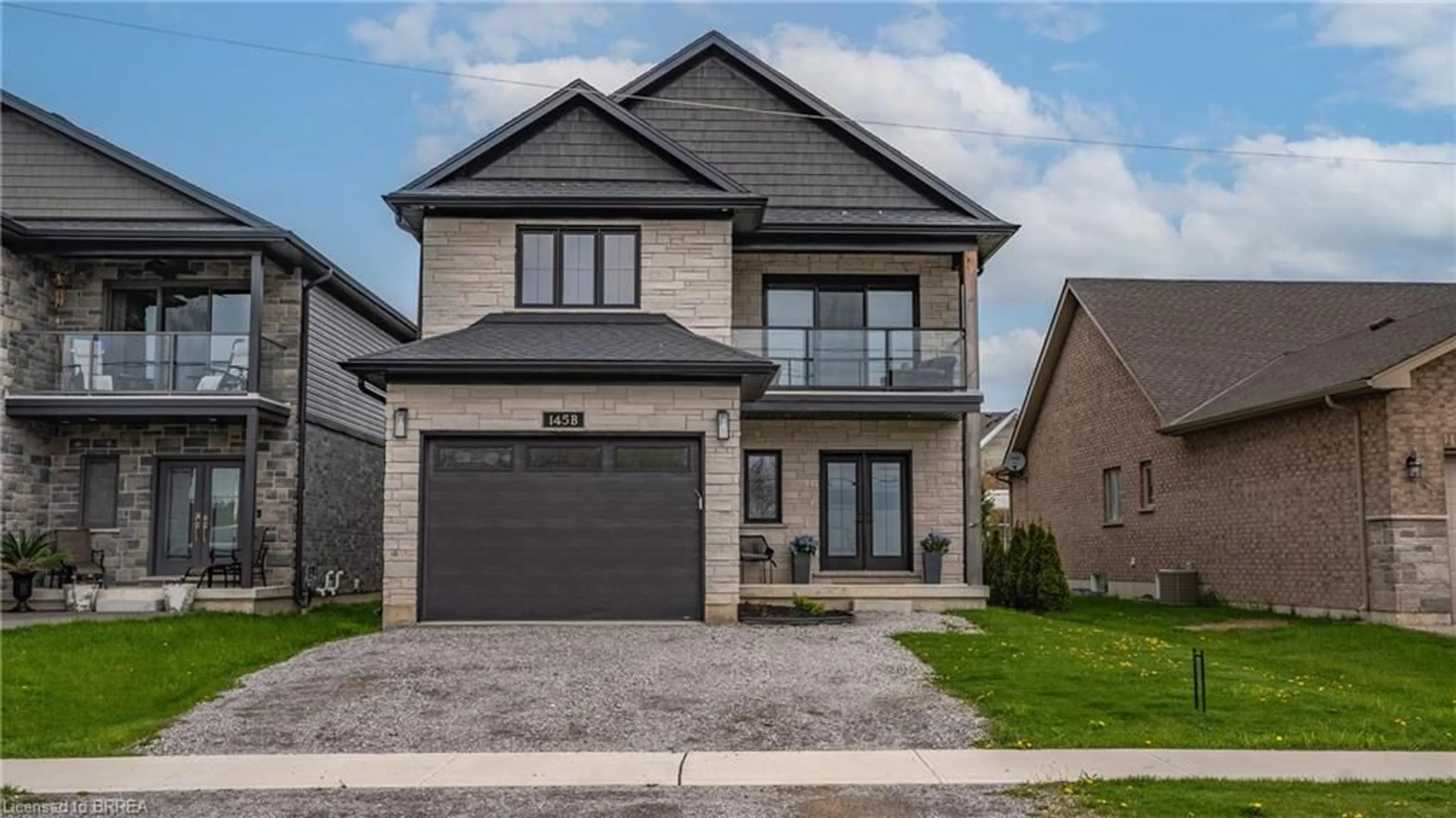 Home with brick exterior material, street for 145 New Lakeshore Rd, Port Dover Ontario N0A 1N3