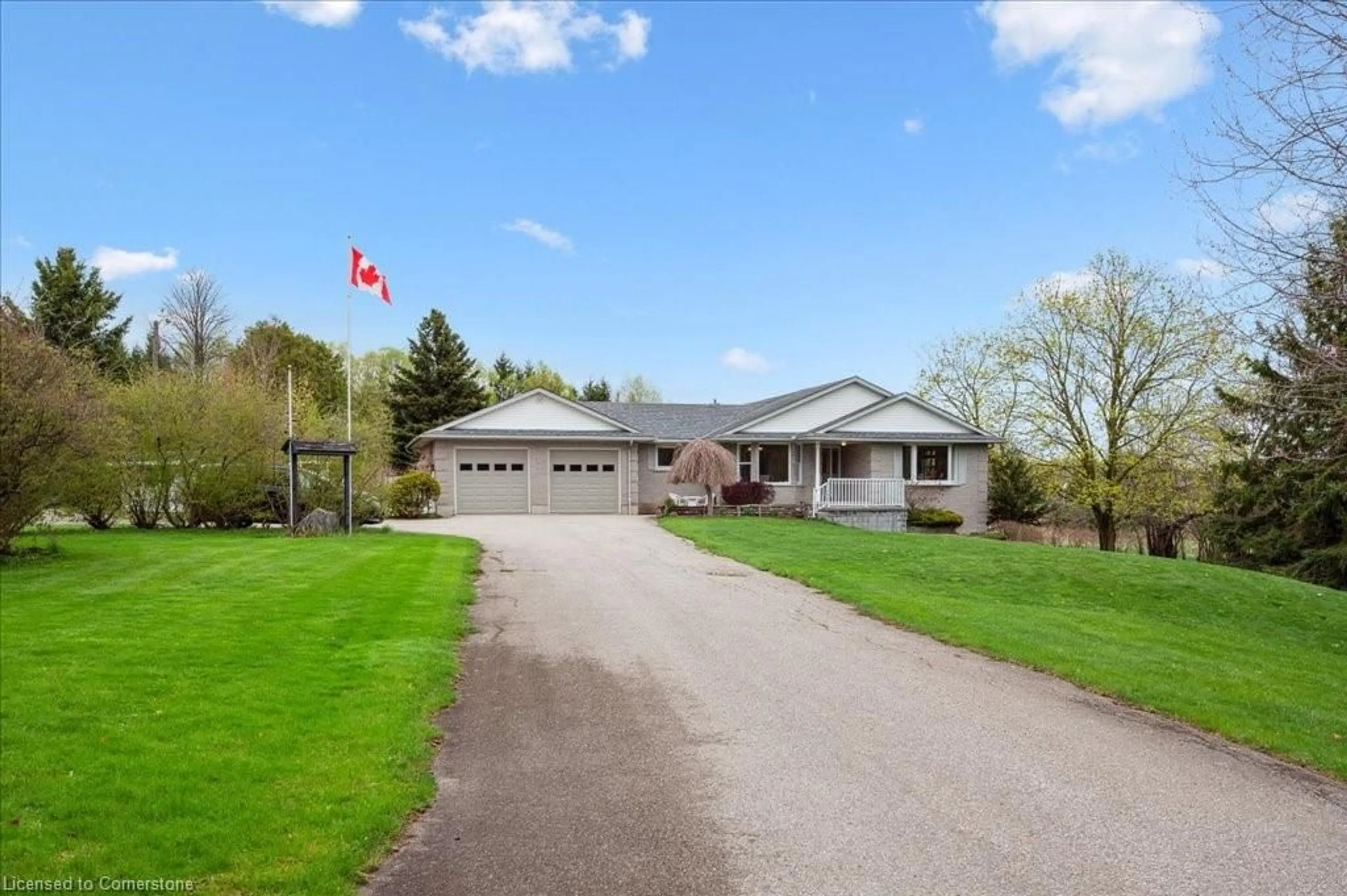 A pic from outside/outdoor area/front of a property/back of a property/a pic from drone, street for 5819 Wellington 7 Rd, Guelph/Eramosa Ontario N1H 6J2