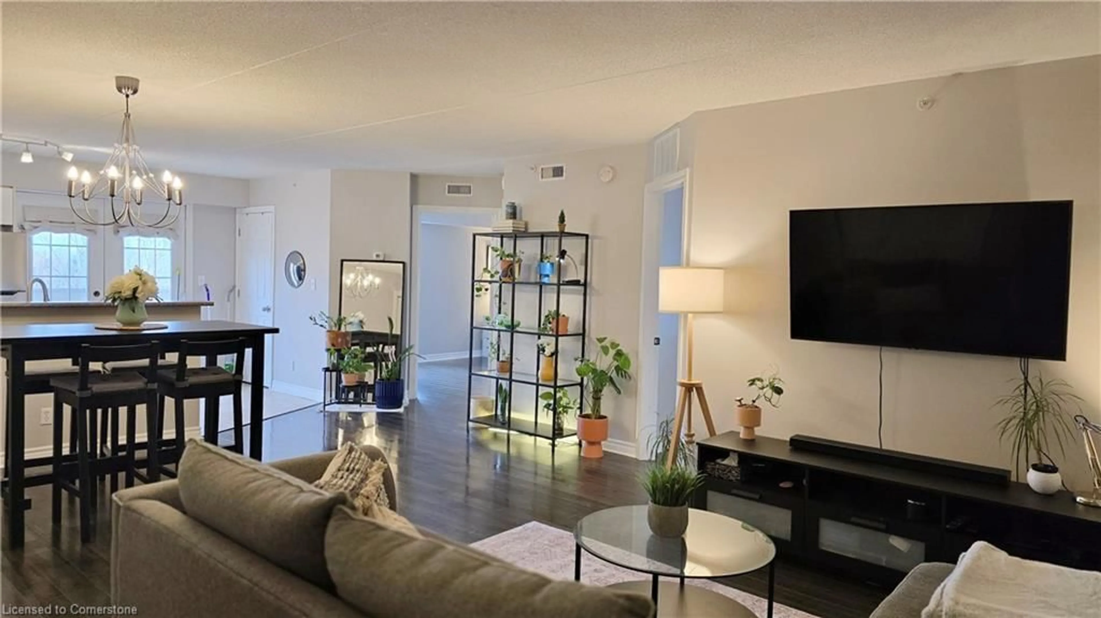 Living room with furniture, unknown for 4005 Kilmer Dr #301, Burlington Ontario L7M 4M2