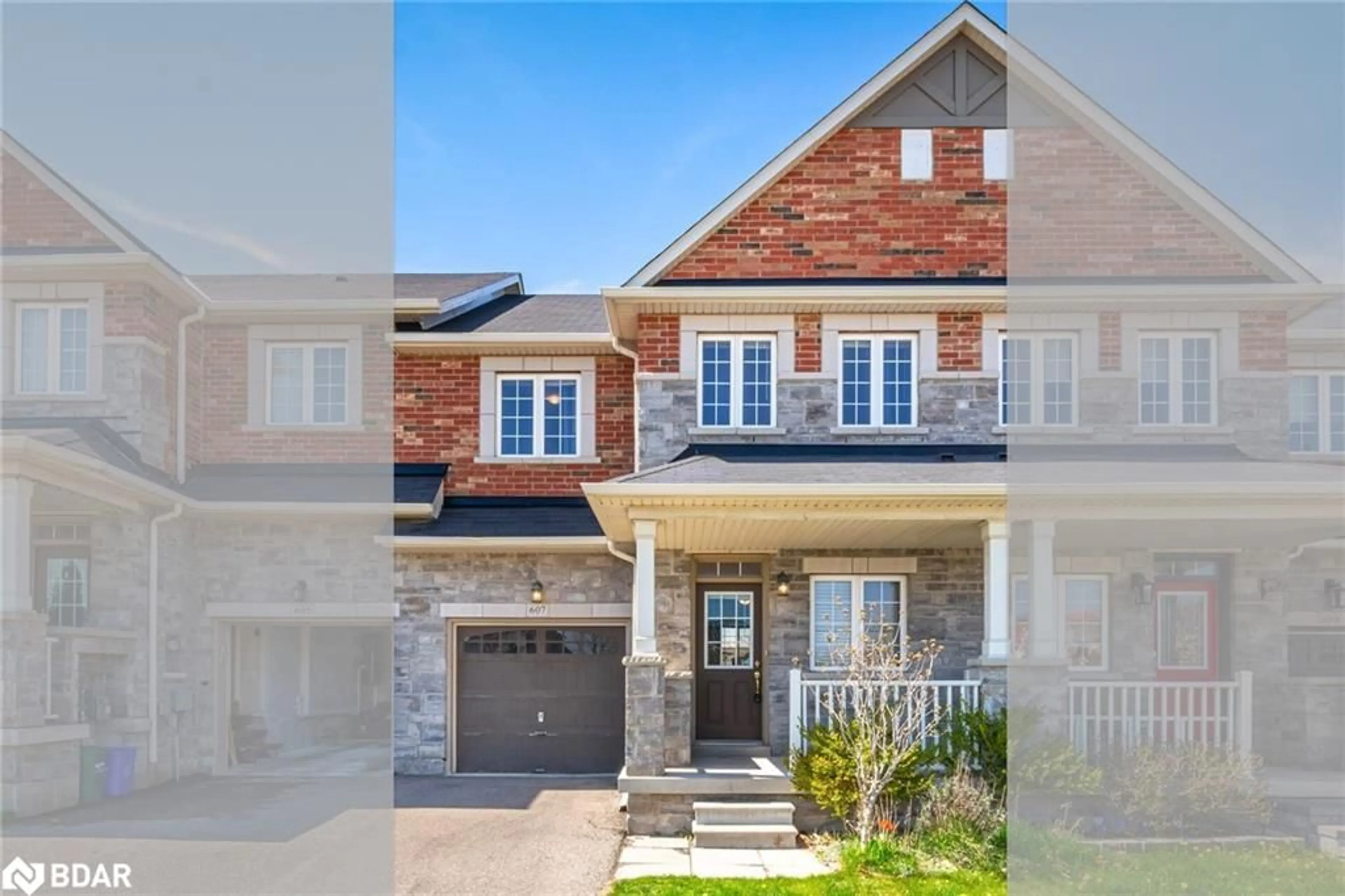 Home with brick exterior material, street for 607 Murray Meadows Pl, Milton Ontario L9T 8L7