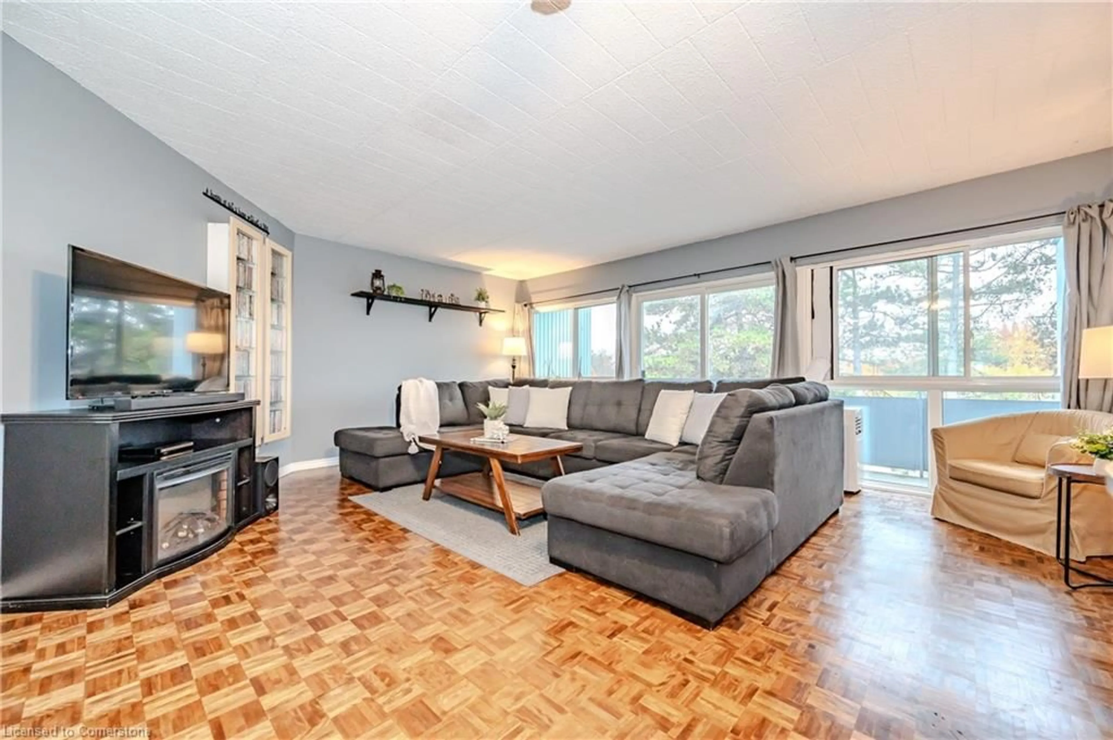 Living room with furniture, unknown for 105 Conroy Cres #511, Guelph Ontario N1G 2V5