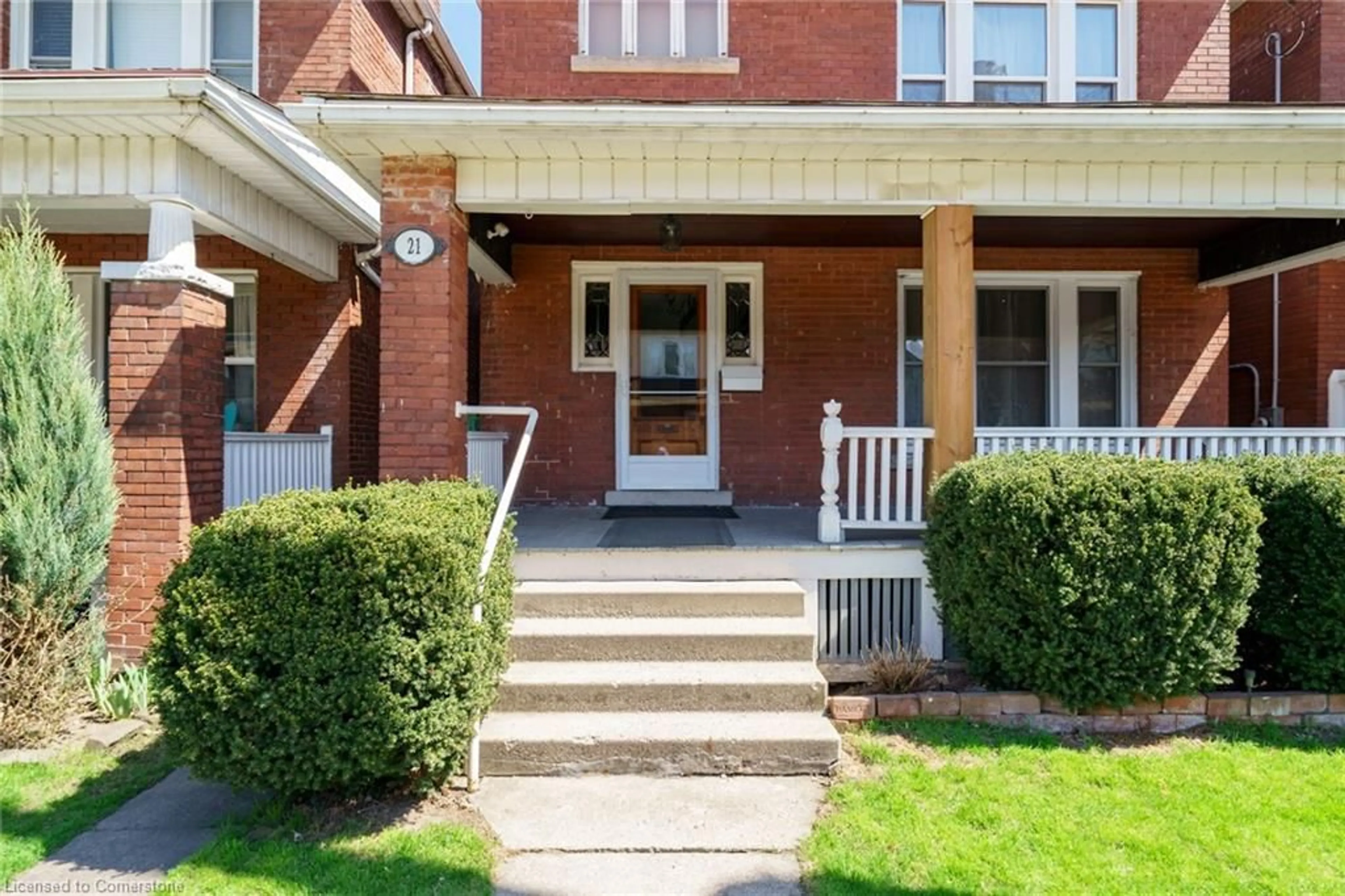 Home with brick exterior material, street for 21 Barnesdale Ave, Hamilton Ontario L8M 2V1