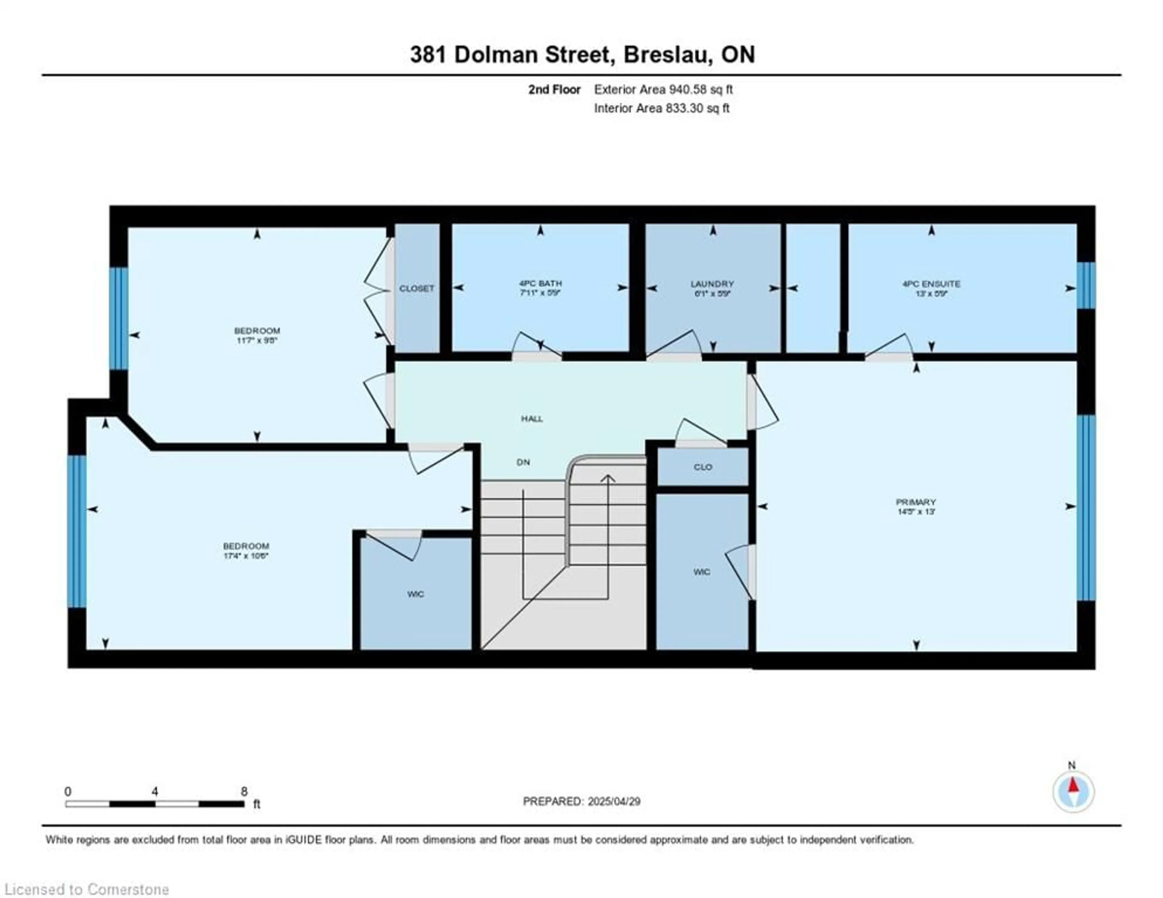 Floor plan for 381 Dolman St, Breslau Ontario N0B 1M0