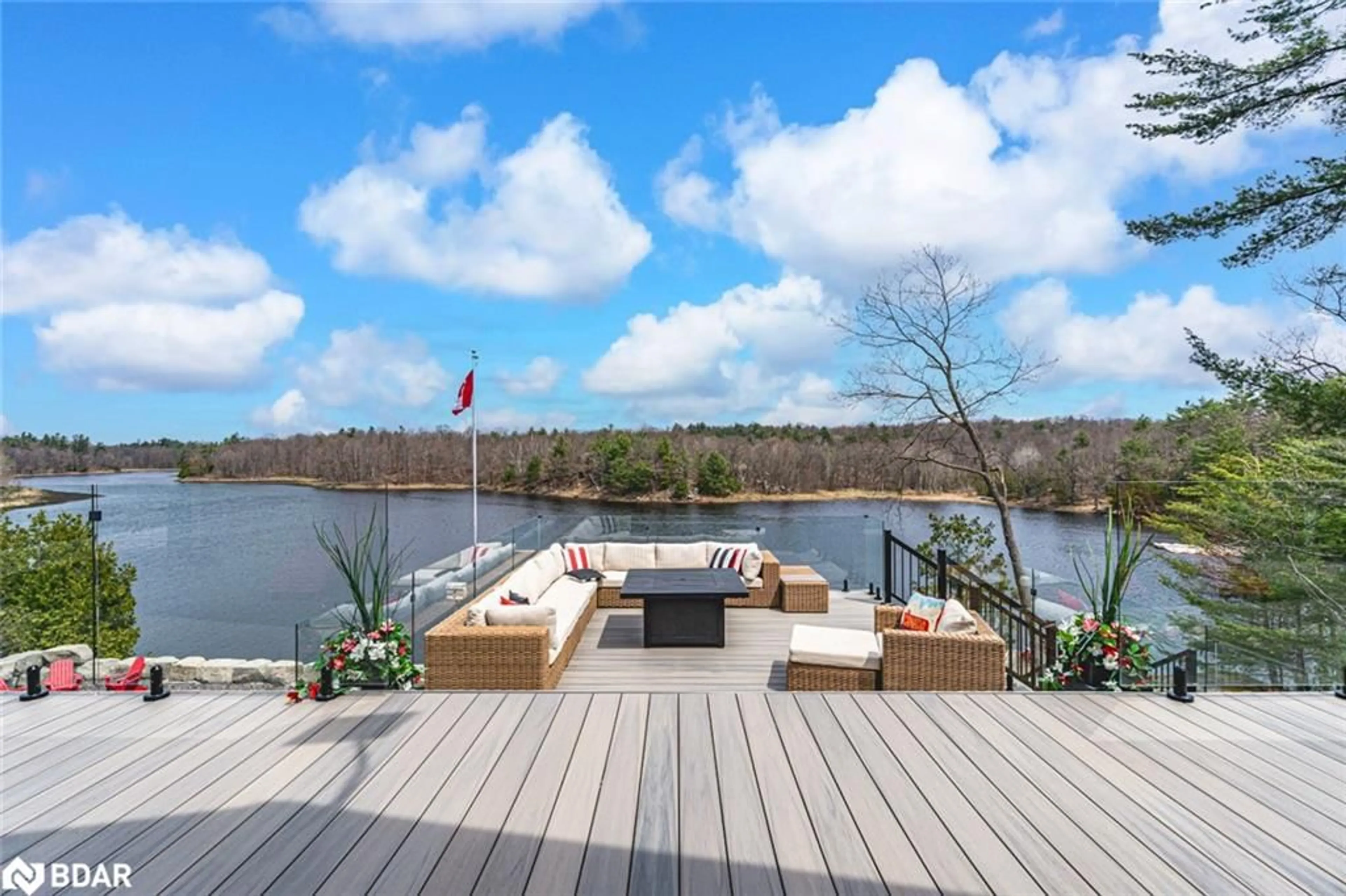 Patio, water/lake/river/ocean view for 83 Walkway Rd, Georgian Bay Twp Ontario L0K 1S0