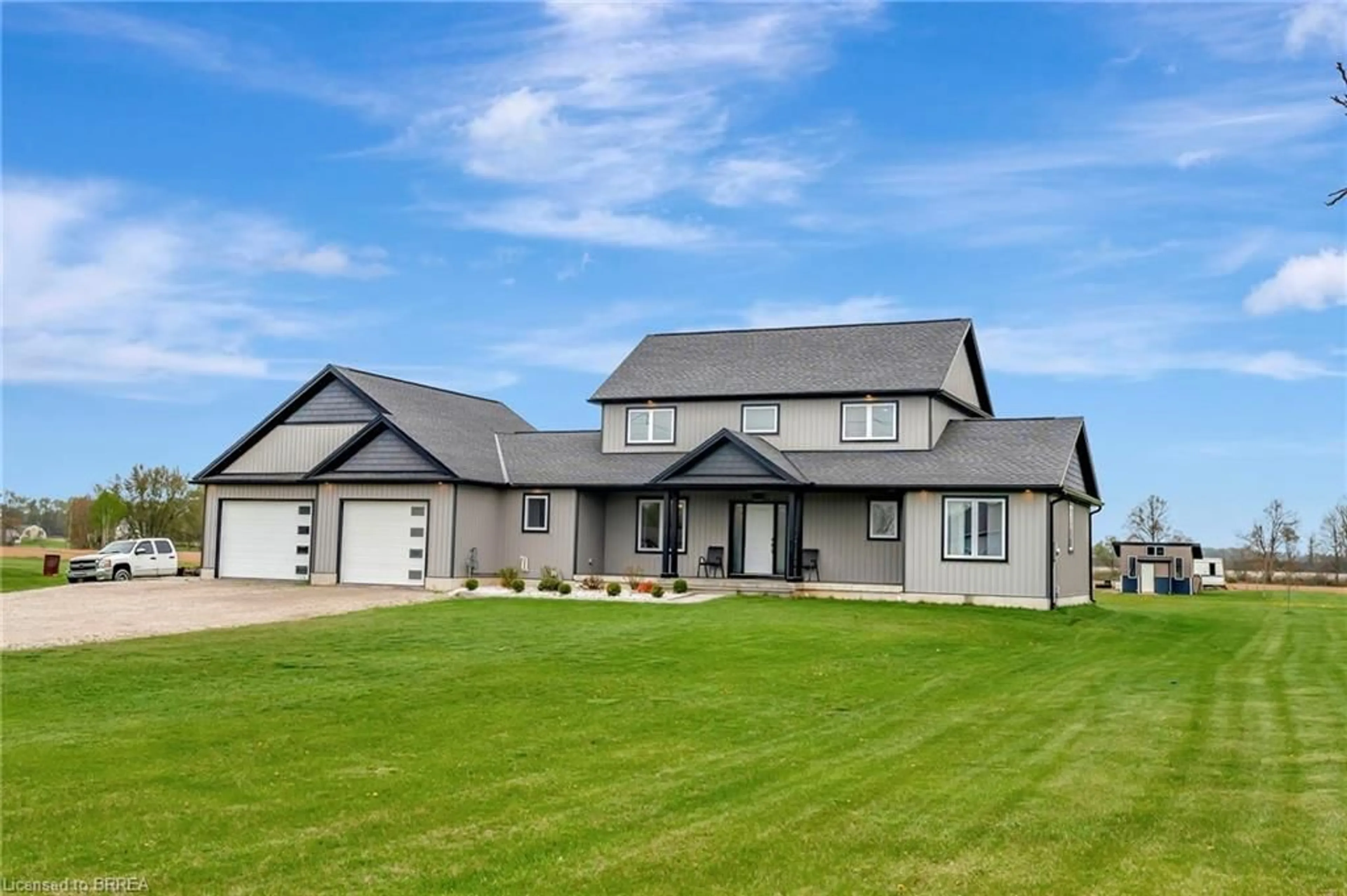 Home with vinyl exterior material, unknown for 2445 East Quarter Line Rd, Delhi Ontario N4B 2W4