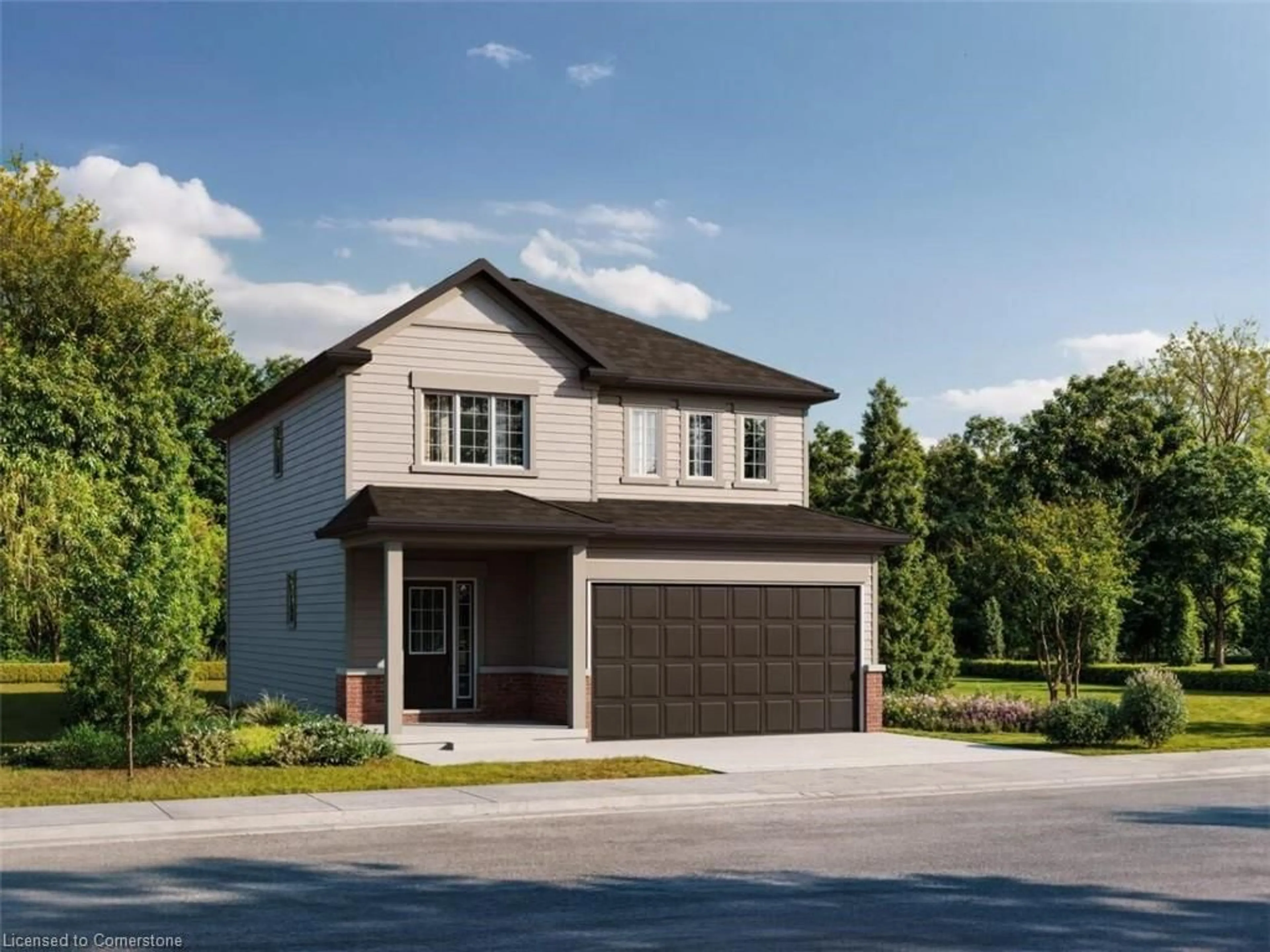 Home with brick exterior material, street for 443 Benninger Dr, Kitchener Ontario N2E 0C9