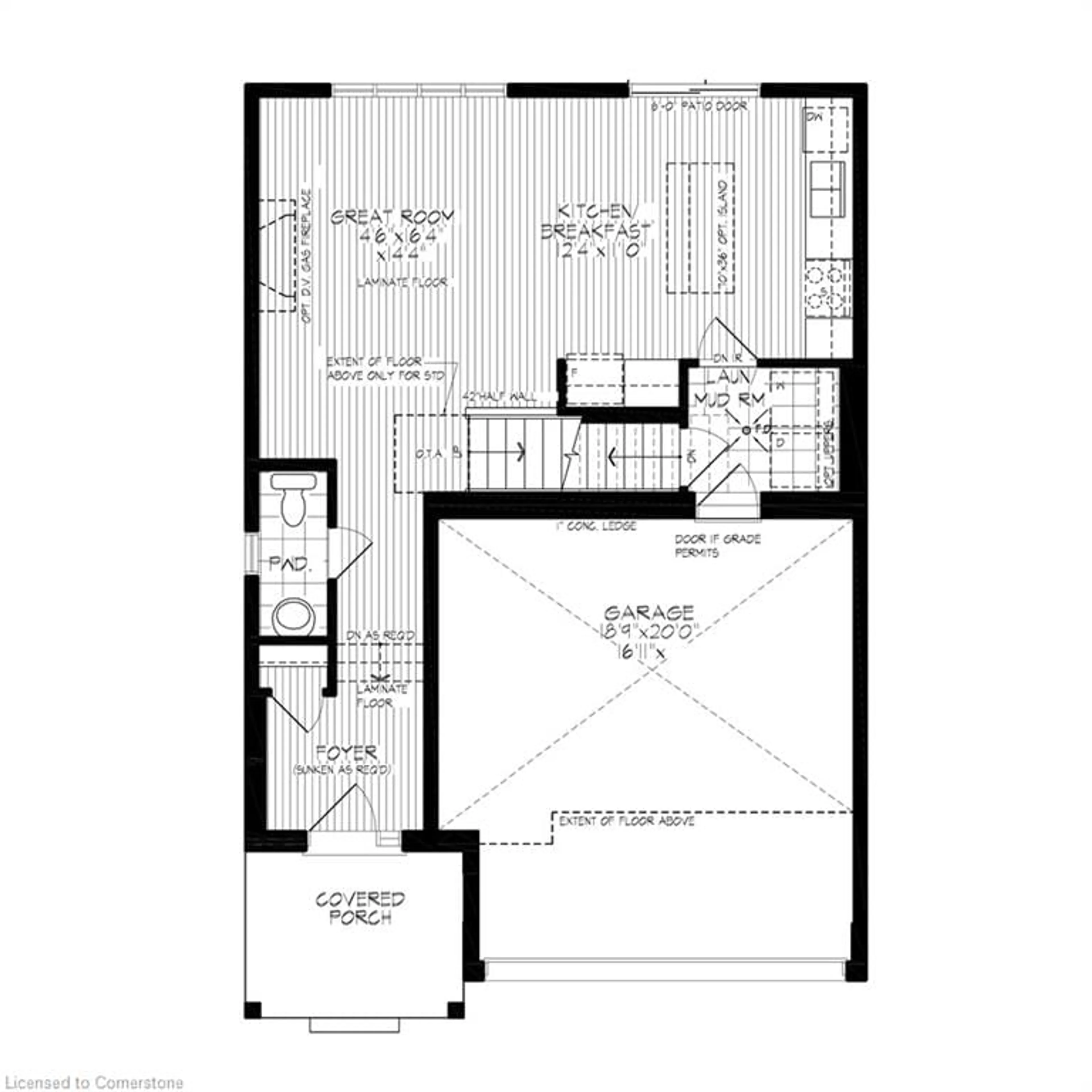 Floor plan for 443 Benninger Dr, Kitchener Ontario N2E 0C9