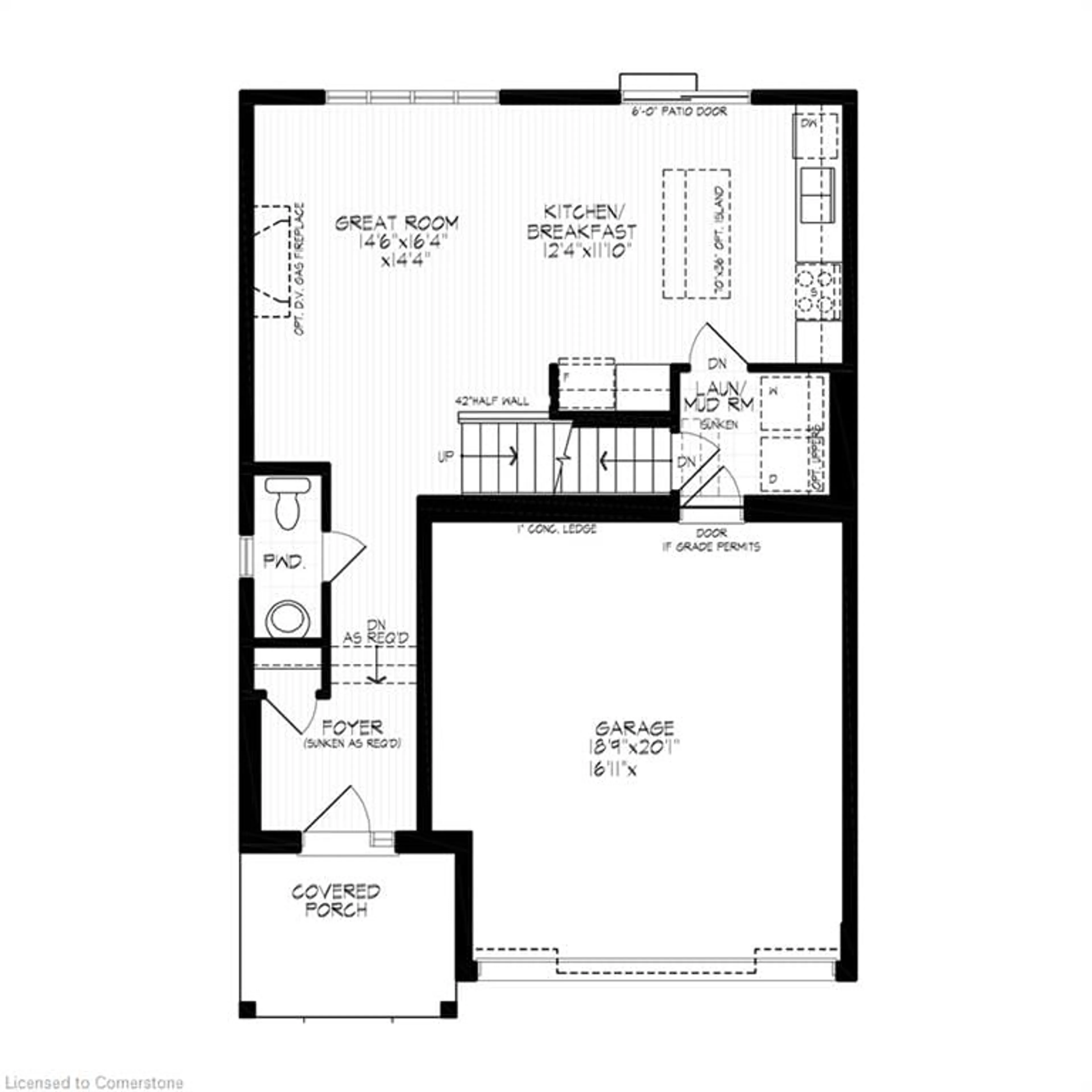 Floor plan for 40 Dominique St, Kitchener Ontario N2E 0C9