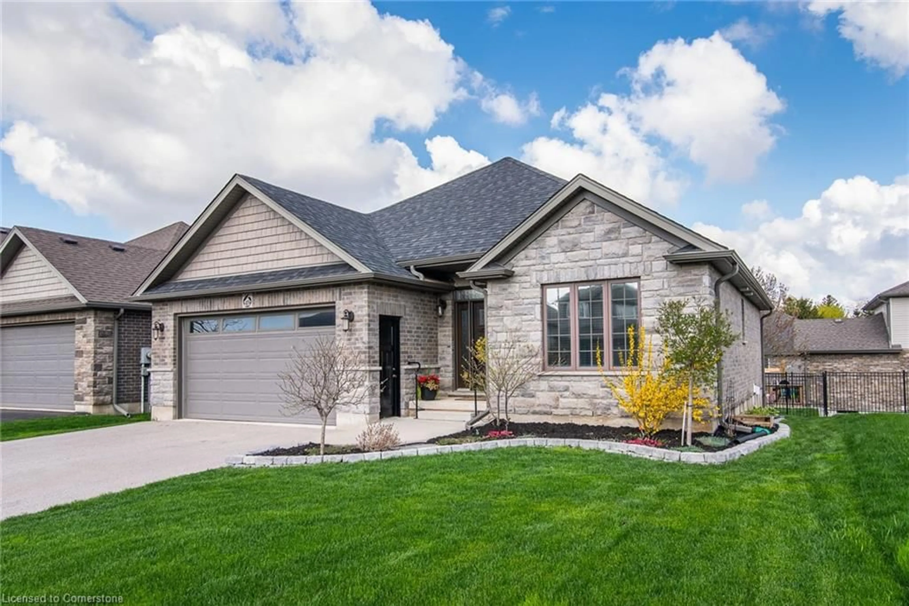 Home with brick exterior material, street for 49 Halliday Dr, Tavistock Ontario N0B 2R0