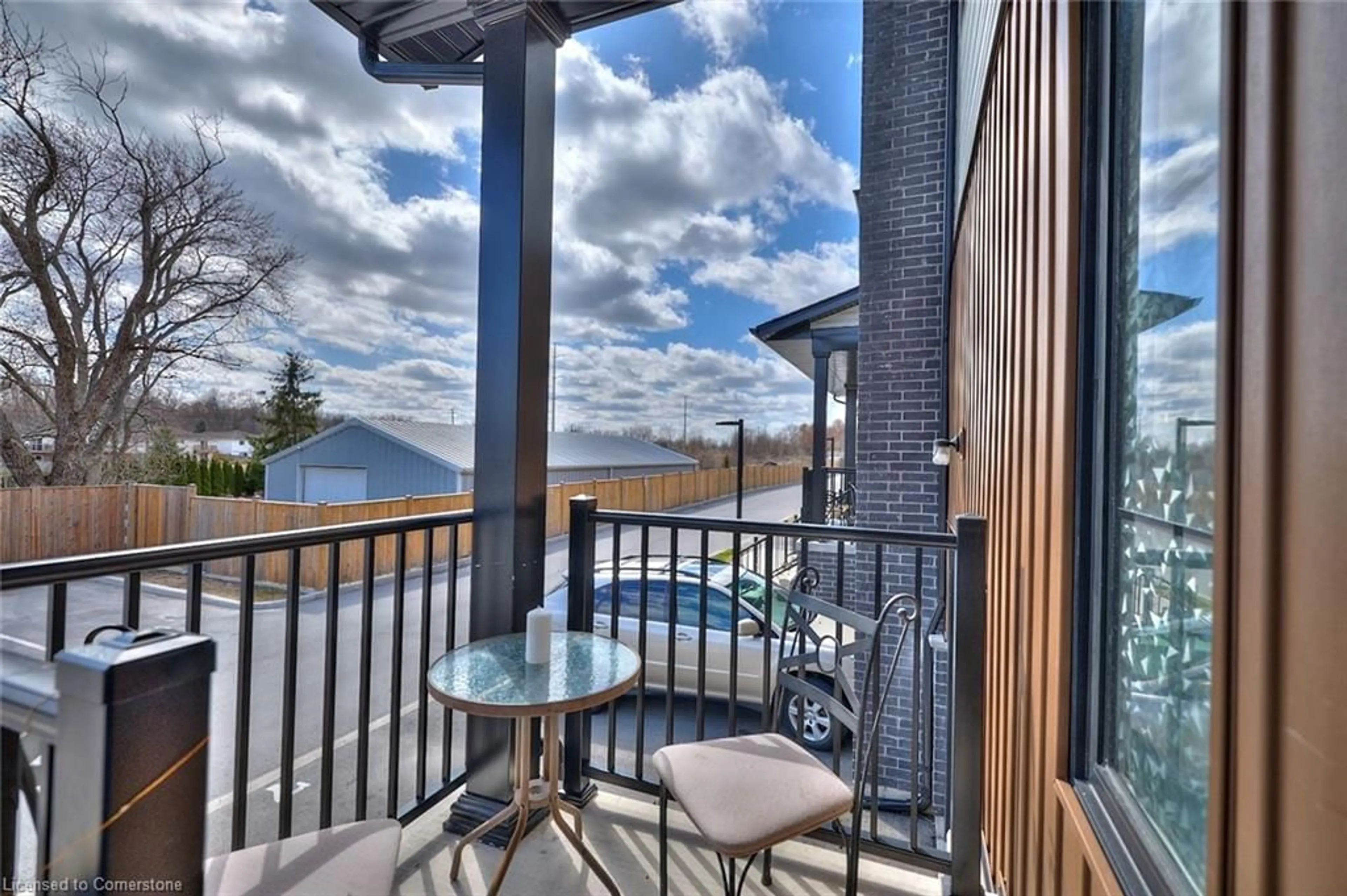 Balcony in the apartment, water/lake/river/ocean view for 6591 Montrose Rd #202, Niagara Falls Ontario L2H 1M3
