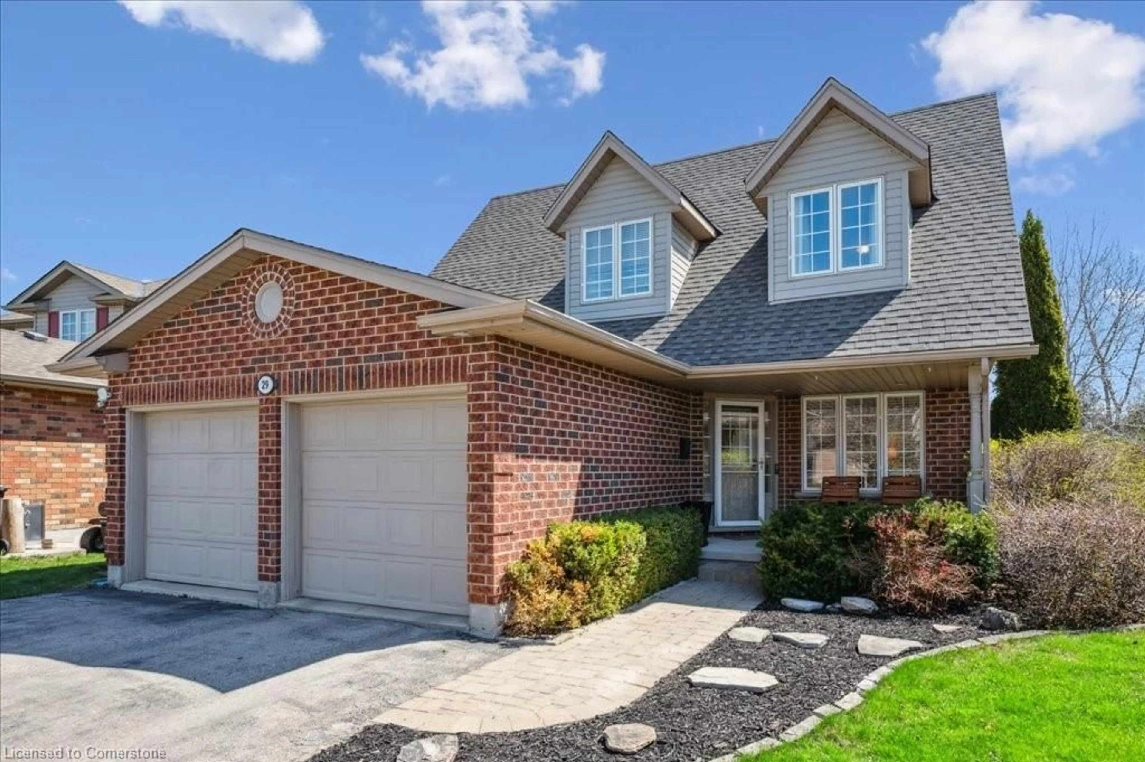 Home with brick exterior material, street for 29 Norton Dr, Guelph Ontario N1E 7L1