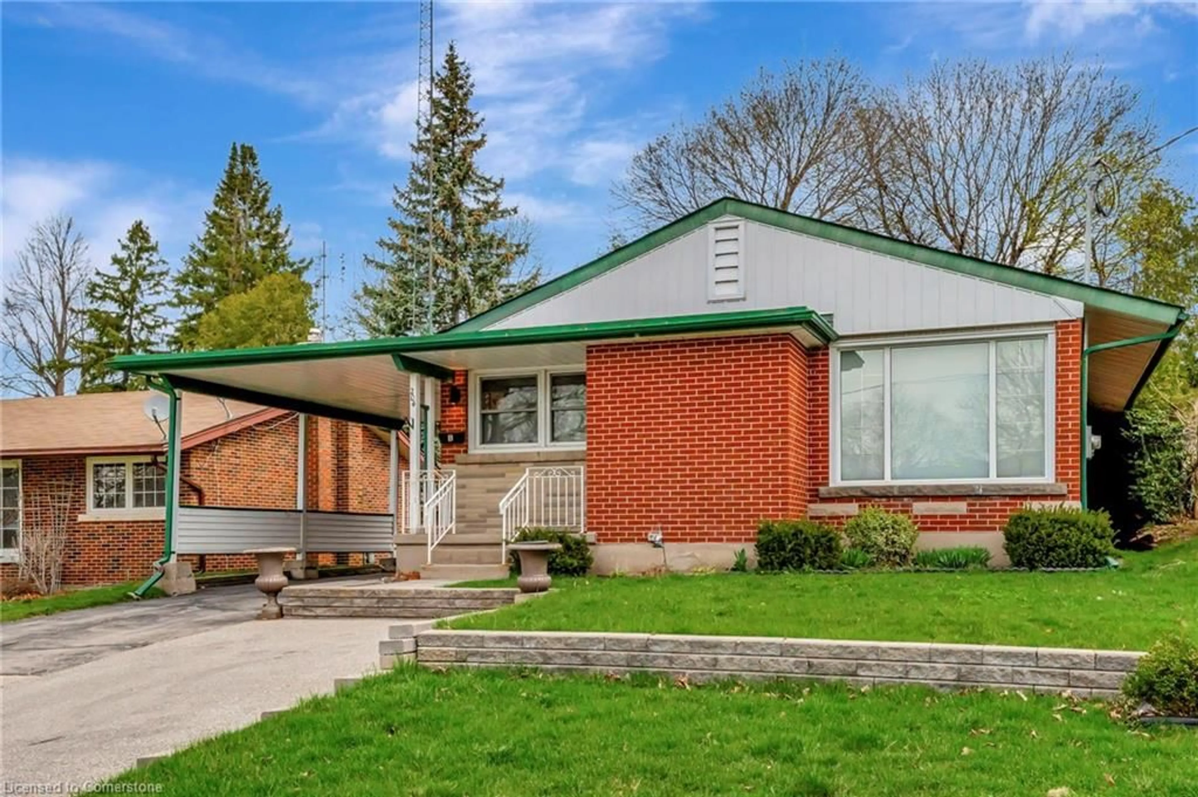 Home with brick exterior material, street for 204 Clark Ave, Kitchener Ontario N2C 1Y5