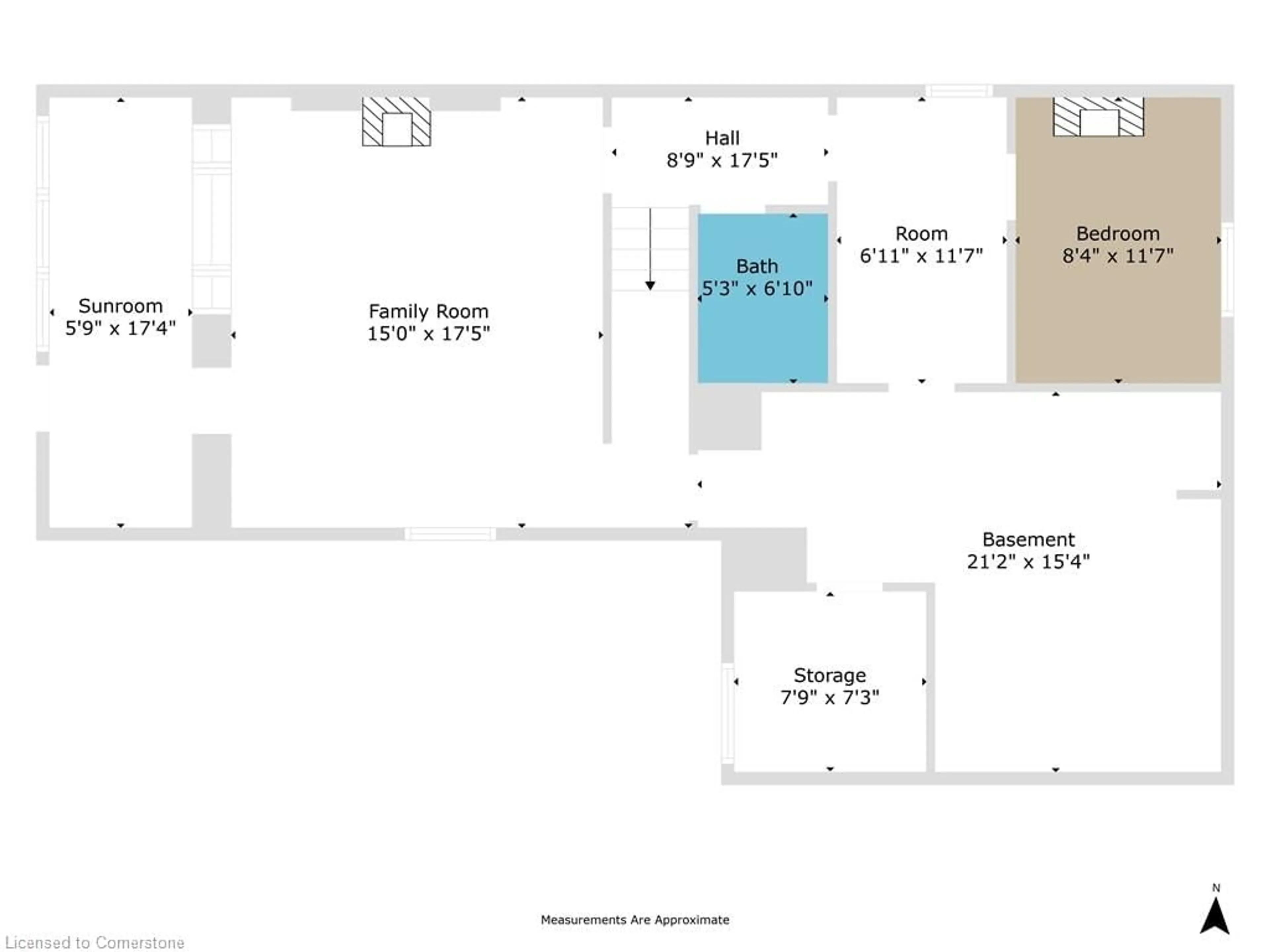 Floor plan for 86 Rolling Banks Rd #41B, Roseneath Ontario K0K 2X0