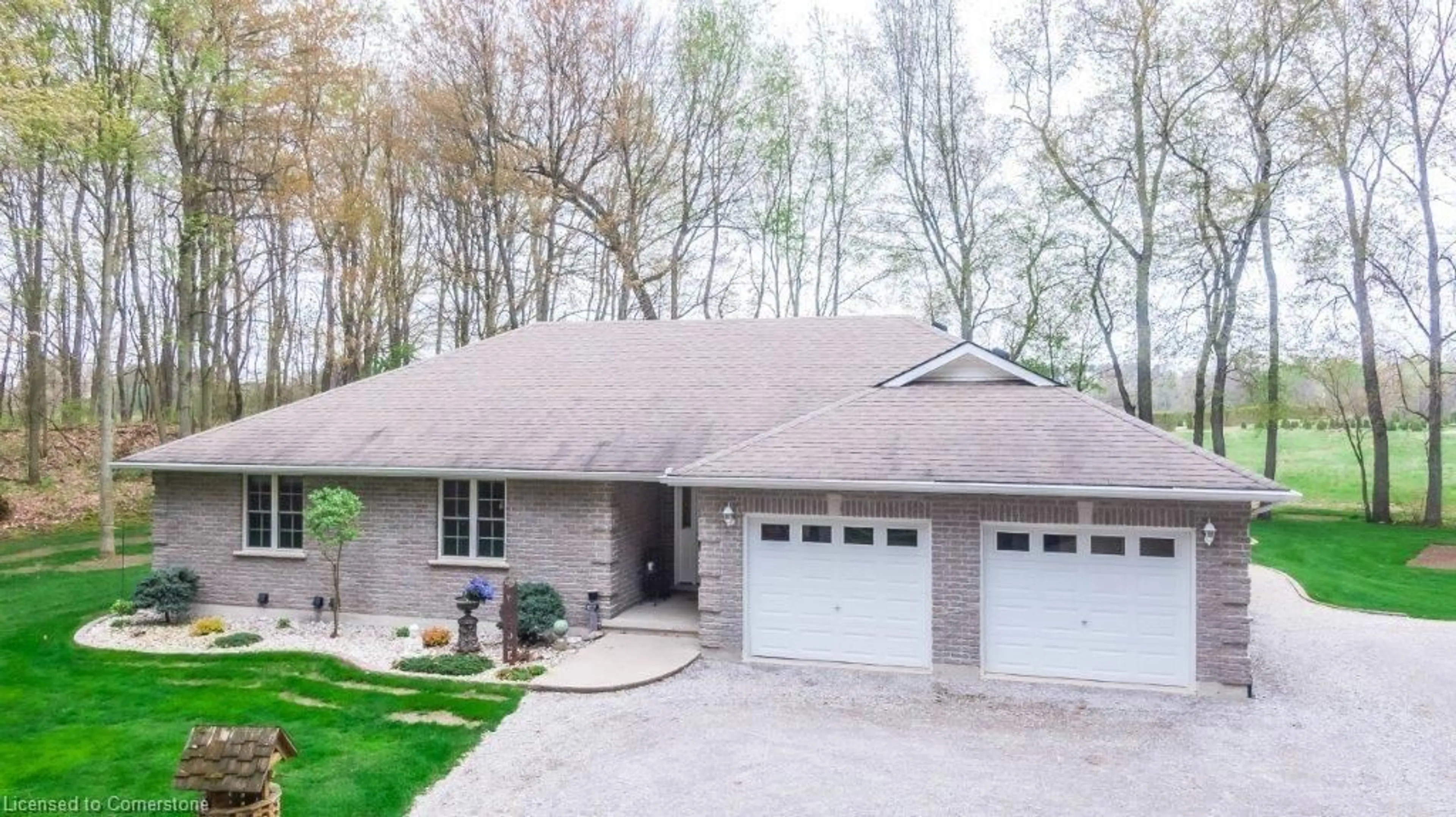 Home with brick exterior material, street for 1489 8th Conc Rd Conc, Langton Ontario N0E 1G0