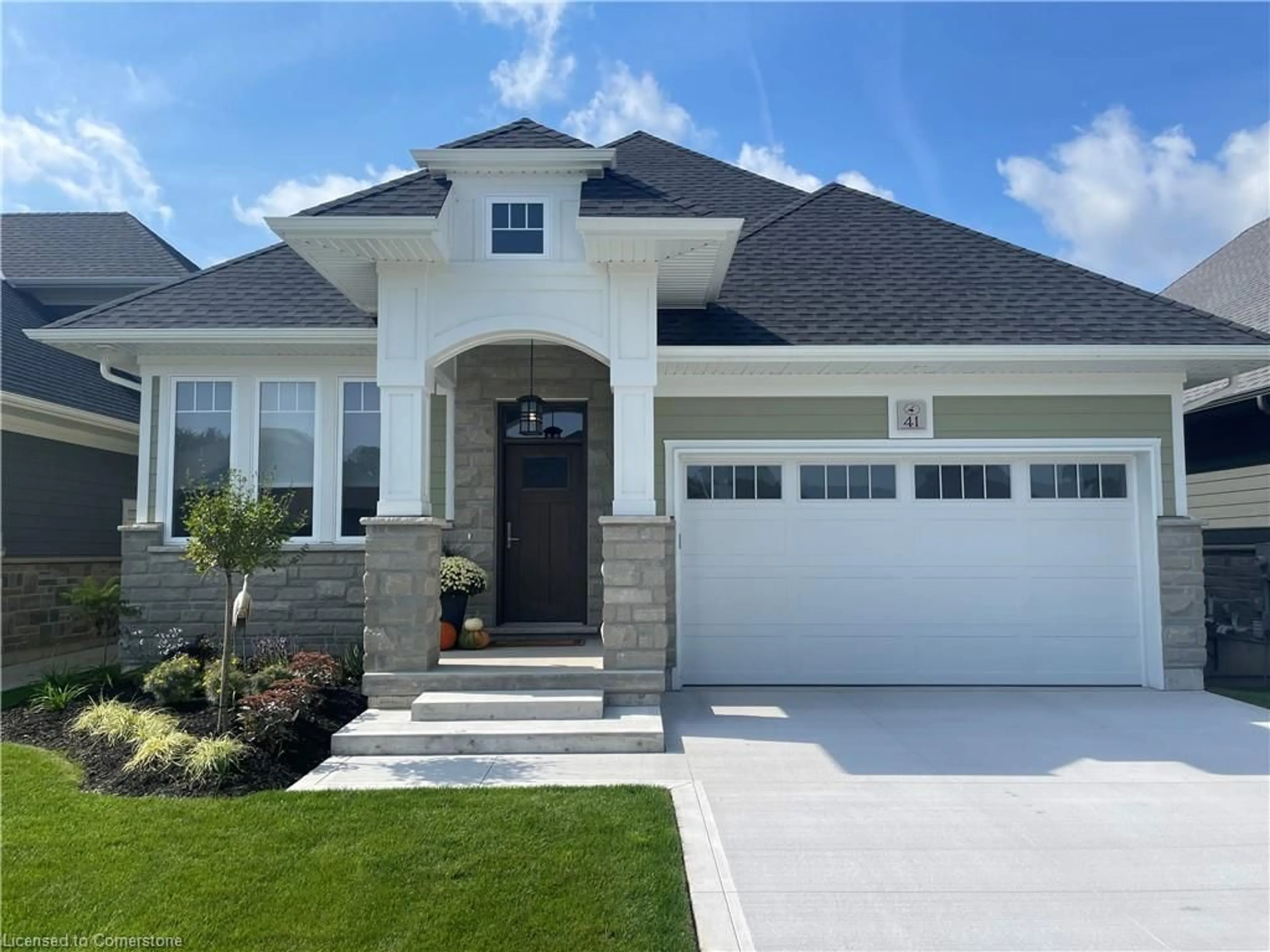 Home with brick exterior material, street for 41 Bluenose Dr, Port Dover Ontario N0A 1N7
