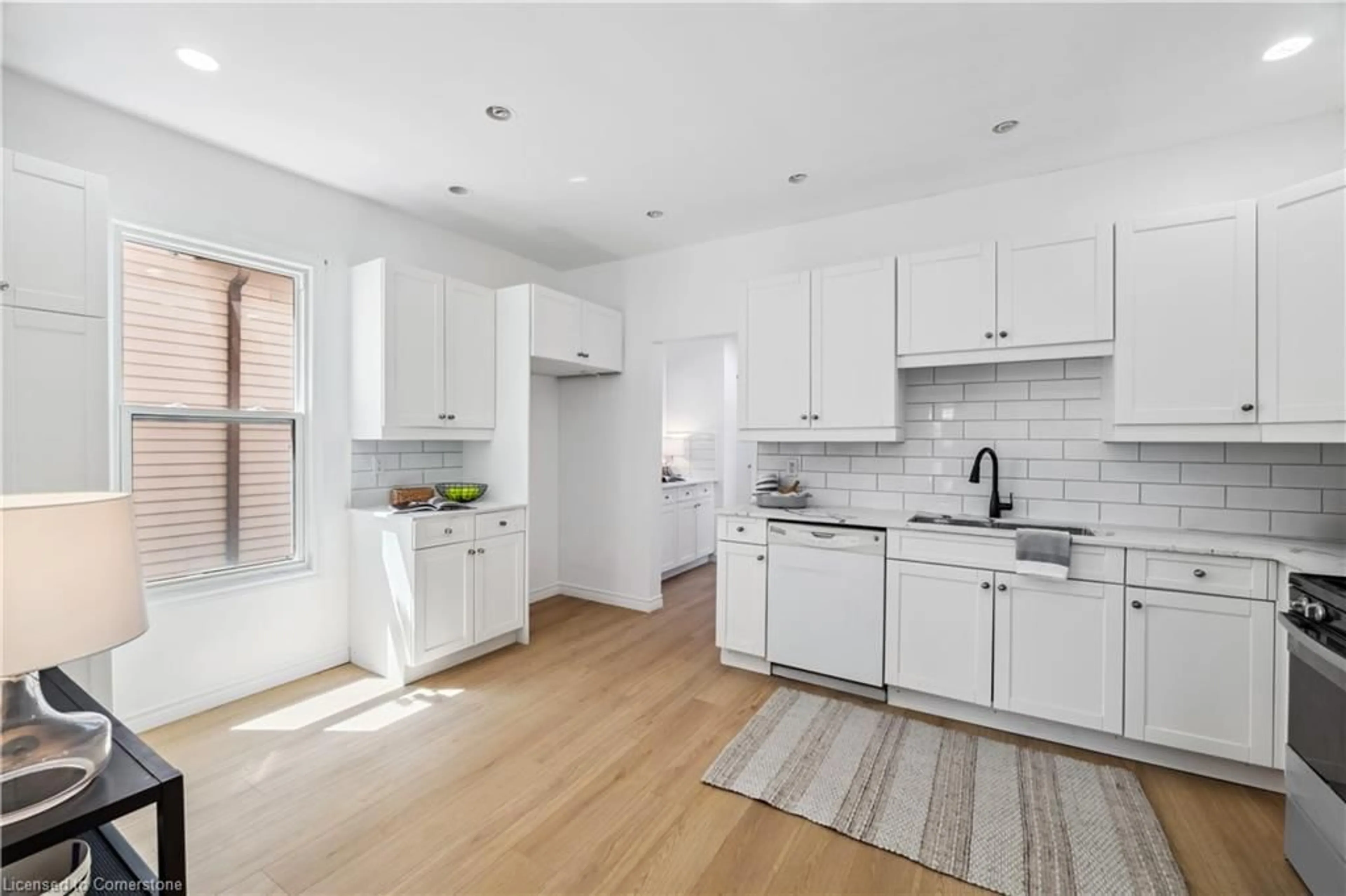 Open concept kitchen, unknown for 49 1/2 Earl St, Hamilton Ontario L8L 6L1