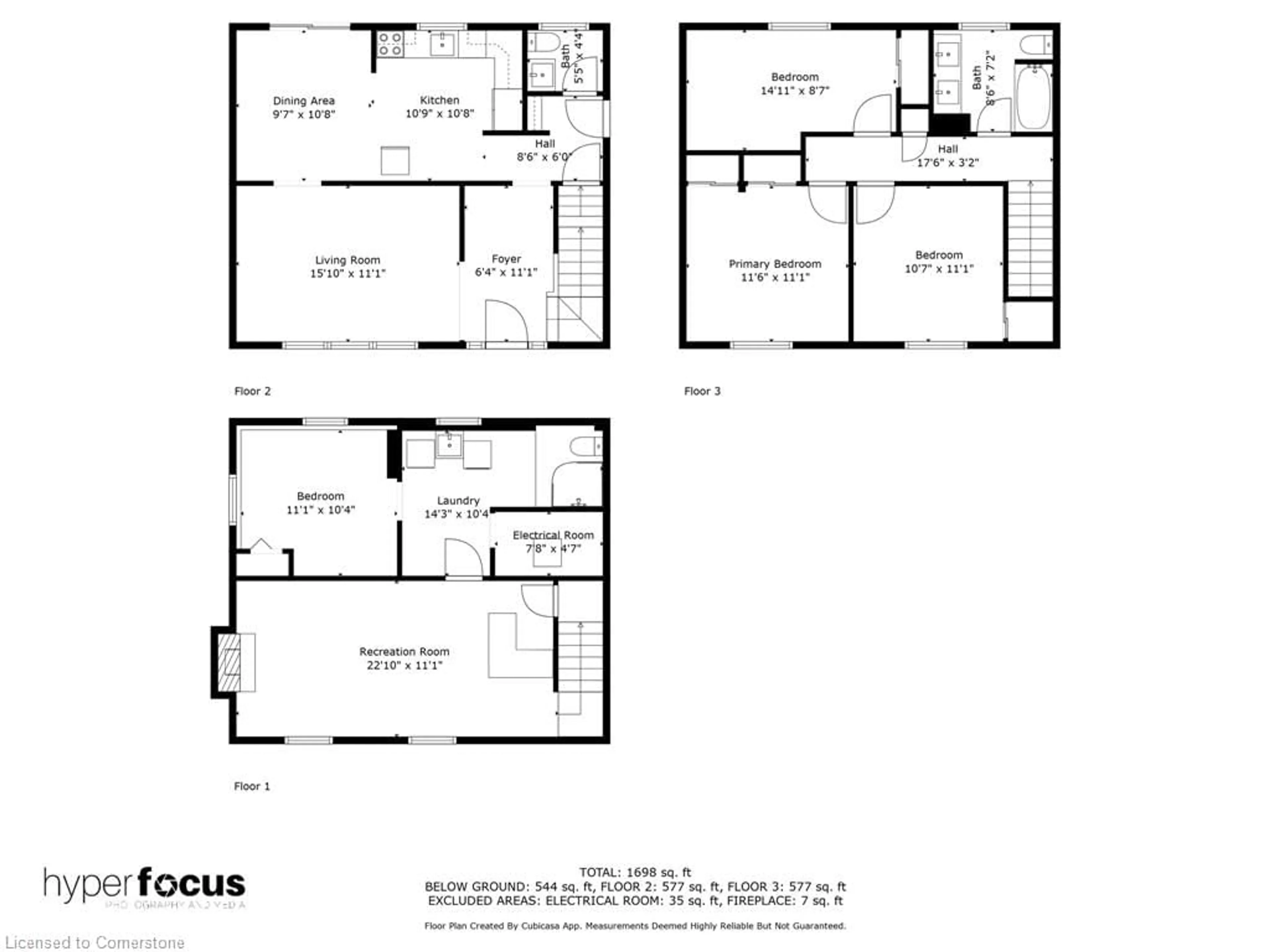 Floor plan for 102 Dundee Dr, Caledonia Ontario N3W 1J8