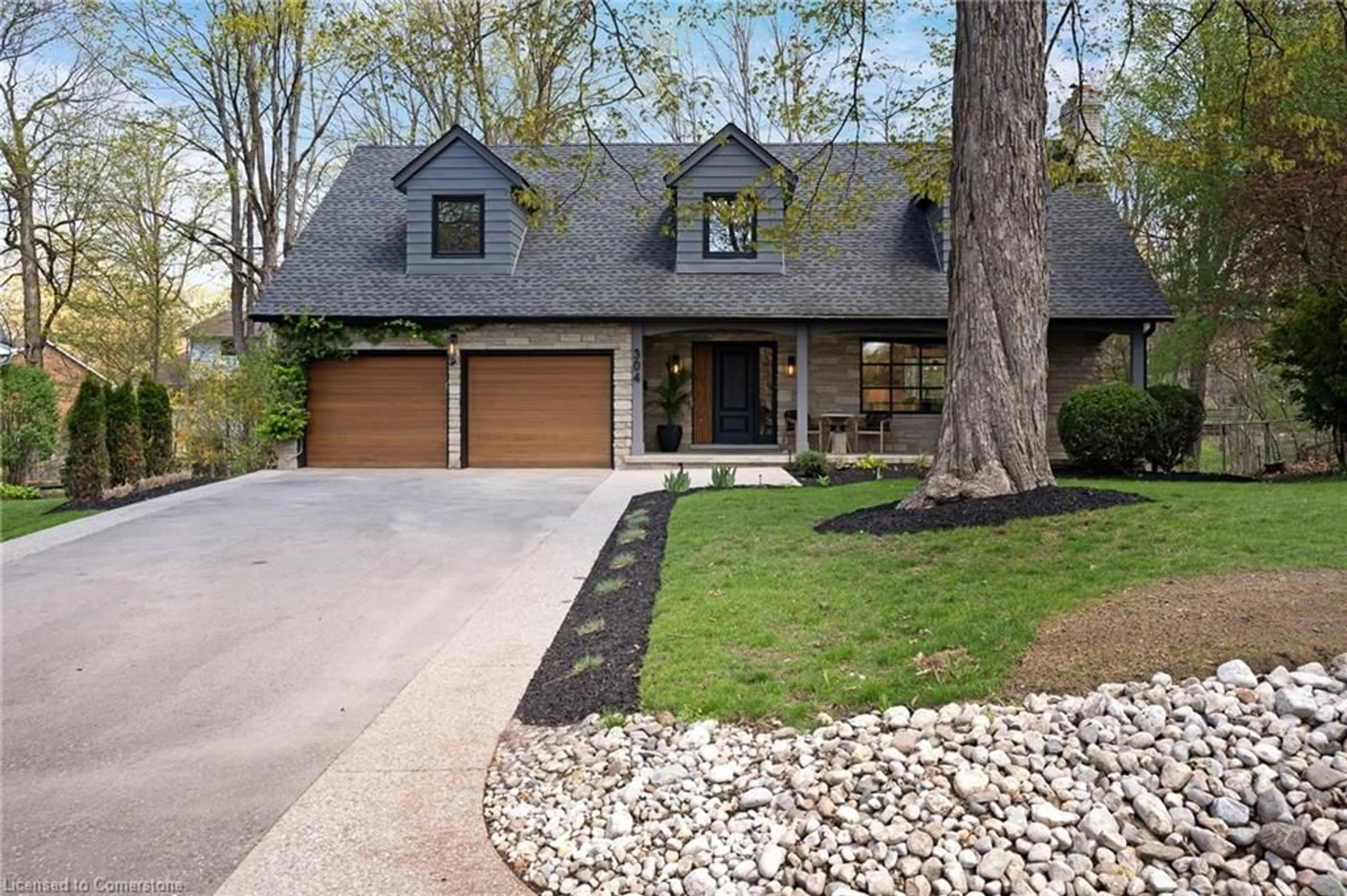 Home with brick exterior material, street for 304 Ferndale Pl, Waterloo Ontario N2J 3X9