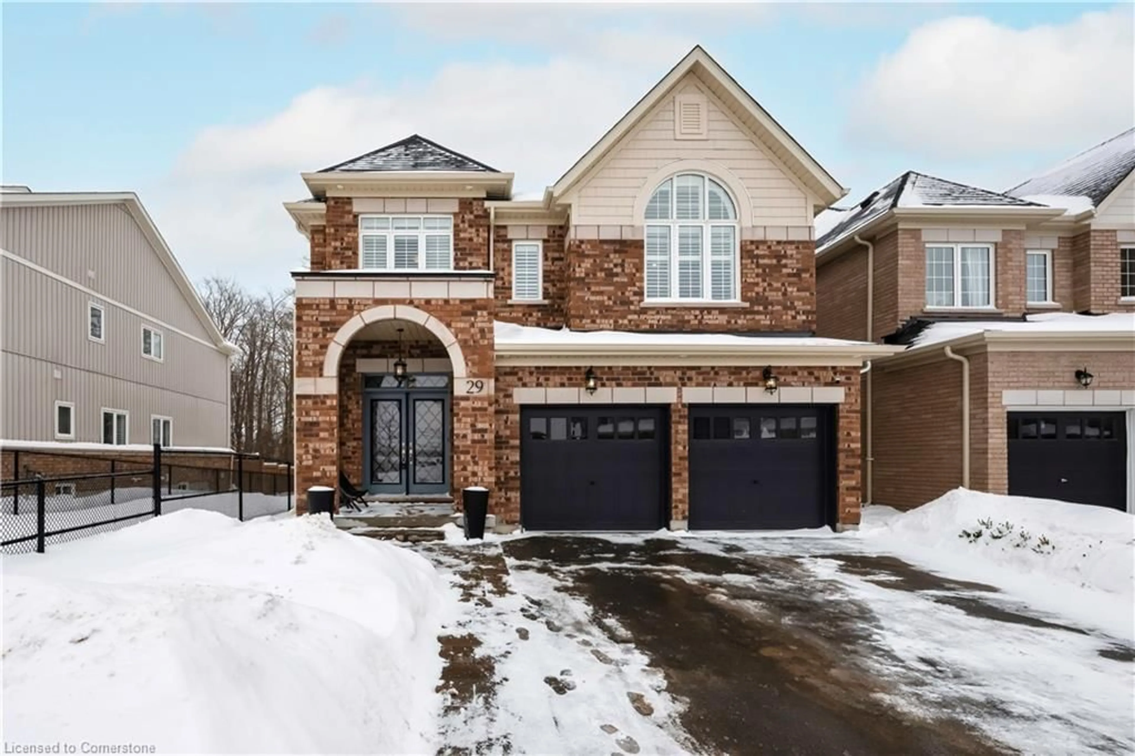 Home with brick exterior material, street for 29 Jenkins St, Grand Valley Ontario L9W 7R2