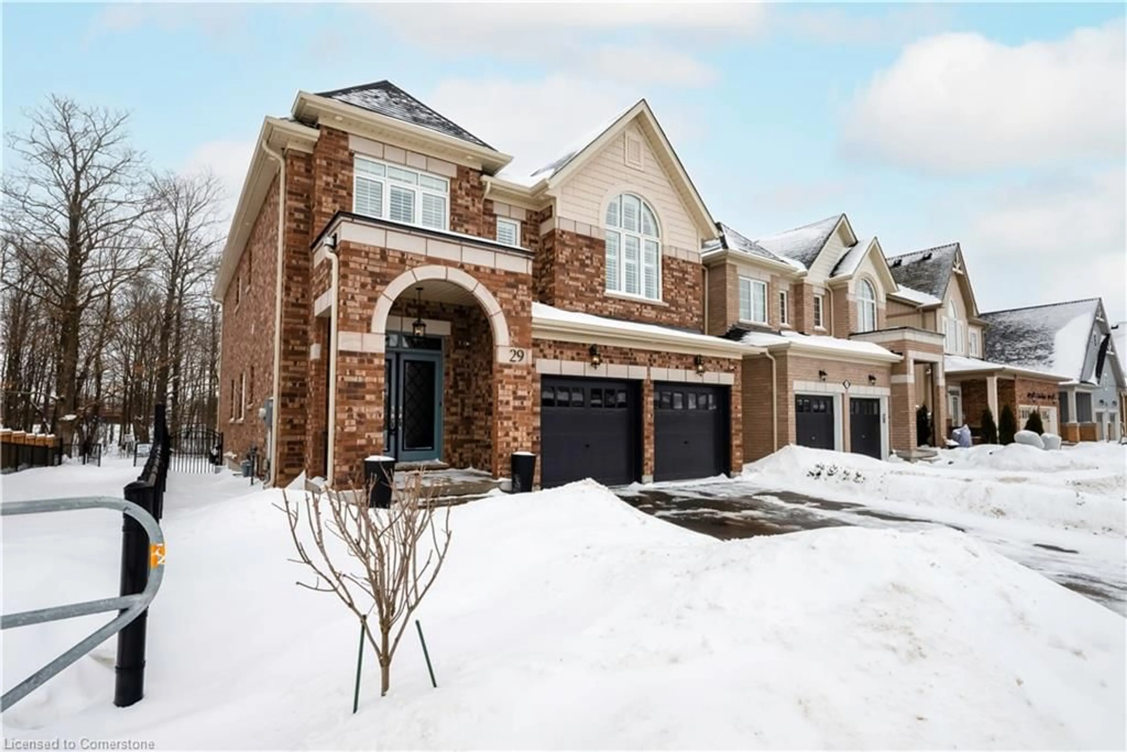 Home with brick exterior material, street for 29 Jenkins St, Grand Valley Ontario L9W 7R2