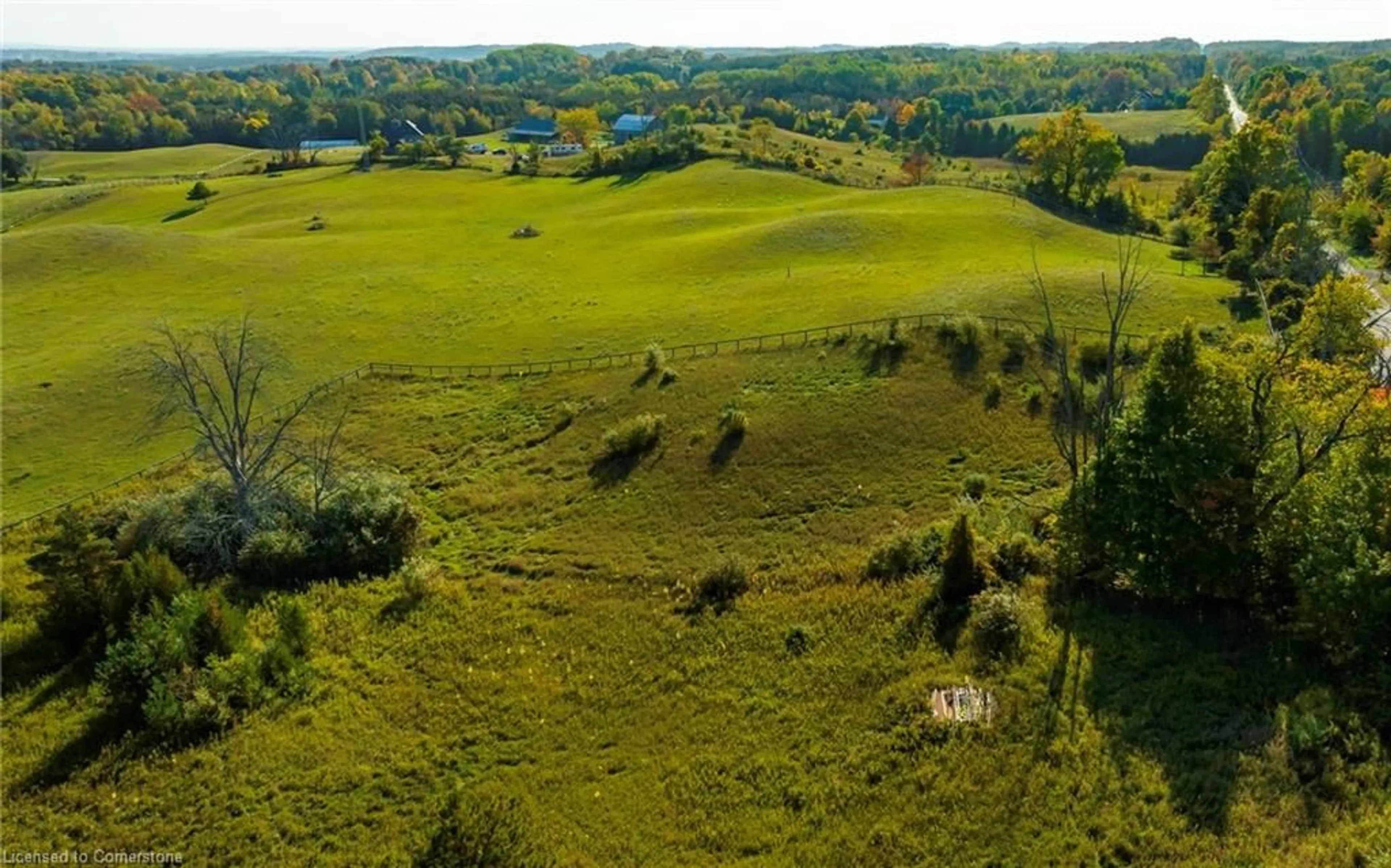 A pic from outside/outdoor area/front of a property/back of a property/a pic from drone, forest/trees view for 17479 The Gore Rd, Caledon Ontario L7E 0X6