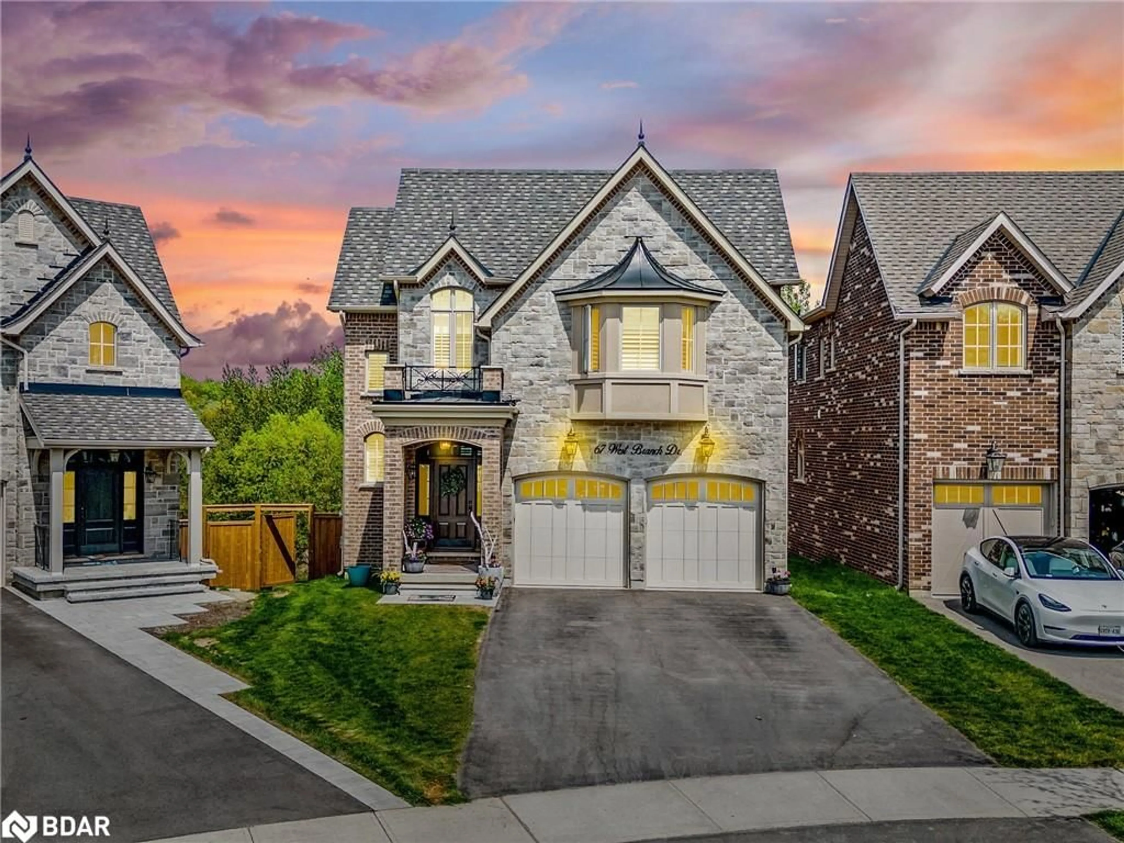 Home with brick exterior material, street for 67 West Branch Dr, Georgetown Ontario L7G 0J7