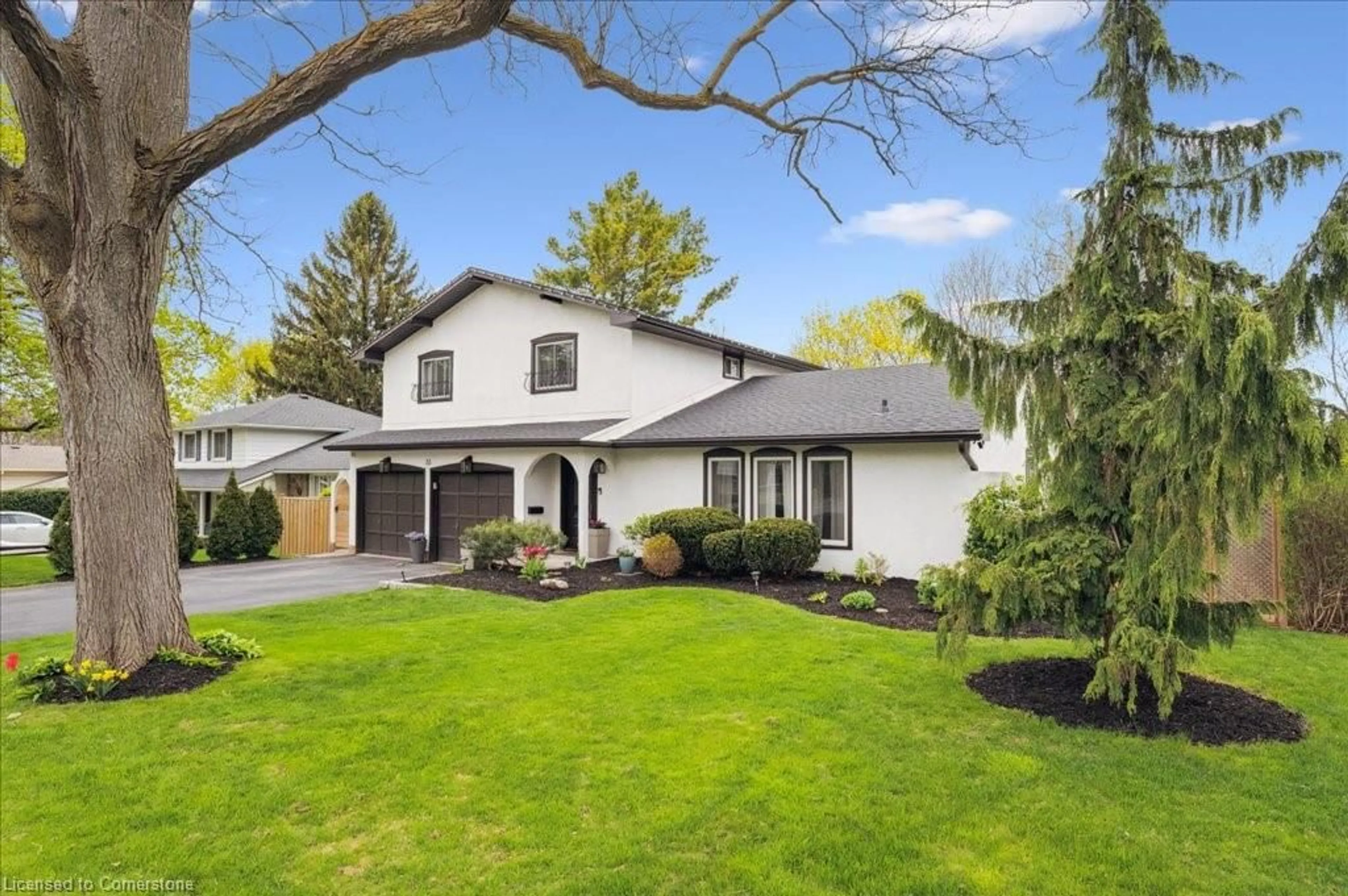 Home with vinyl exterior material, street for 33 Murray Rd, Cambridge Ontario N1S 3T4