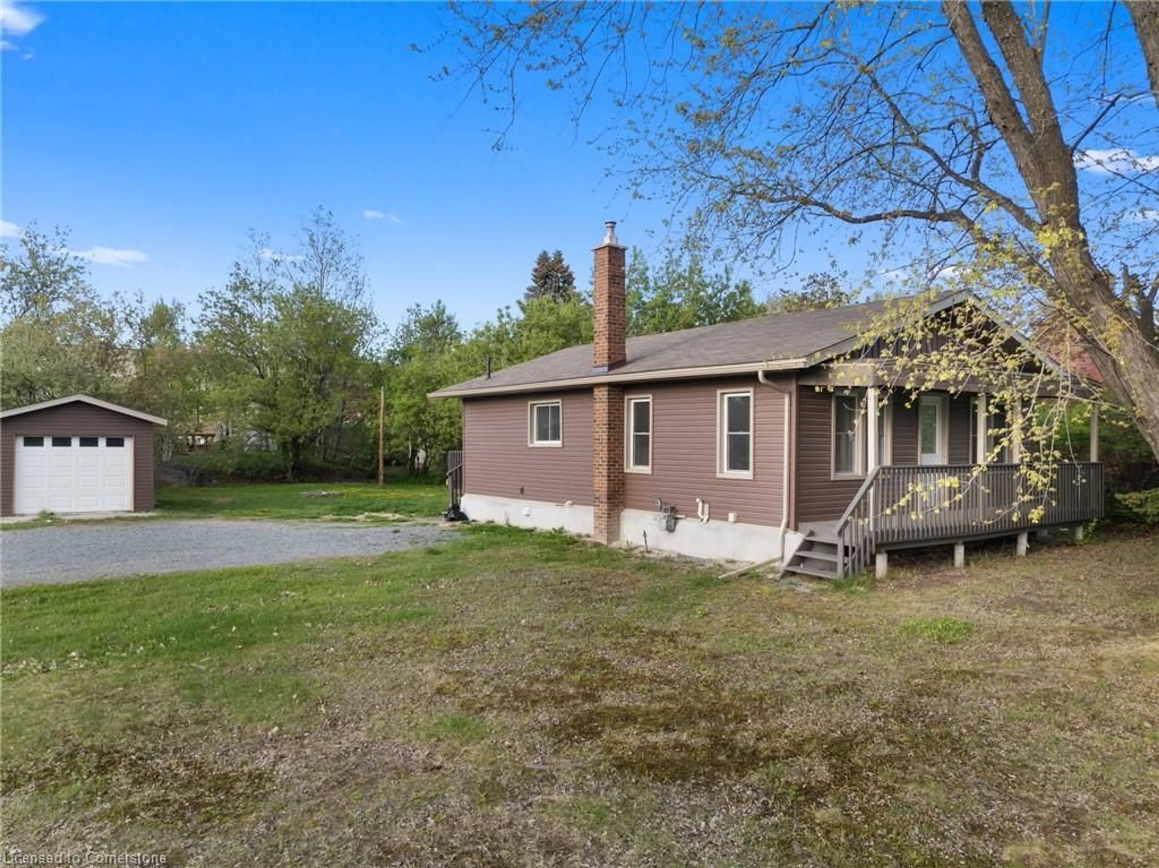 A pic from outside/outdoor area/front of a property/back of a property/a pic from drone, street for 1562 Bancroft Dr, Sudbury Ontario P3B 1R8