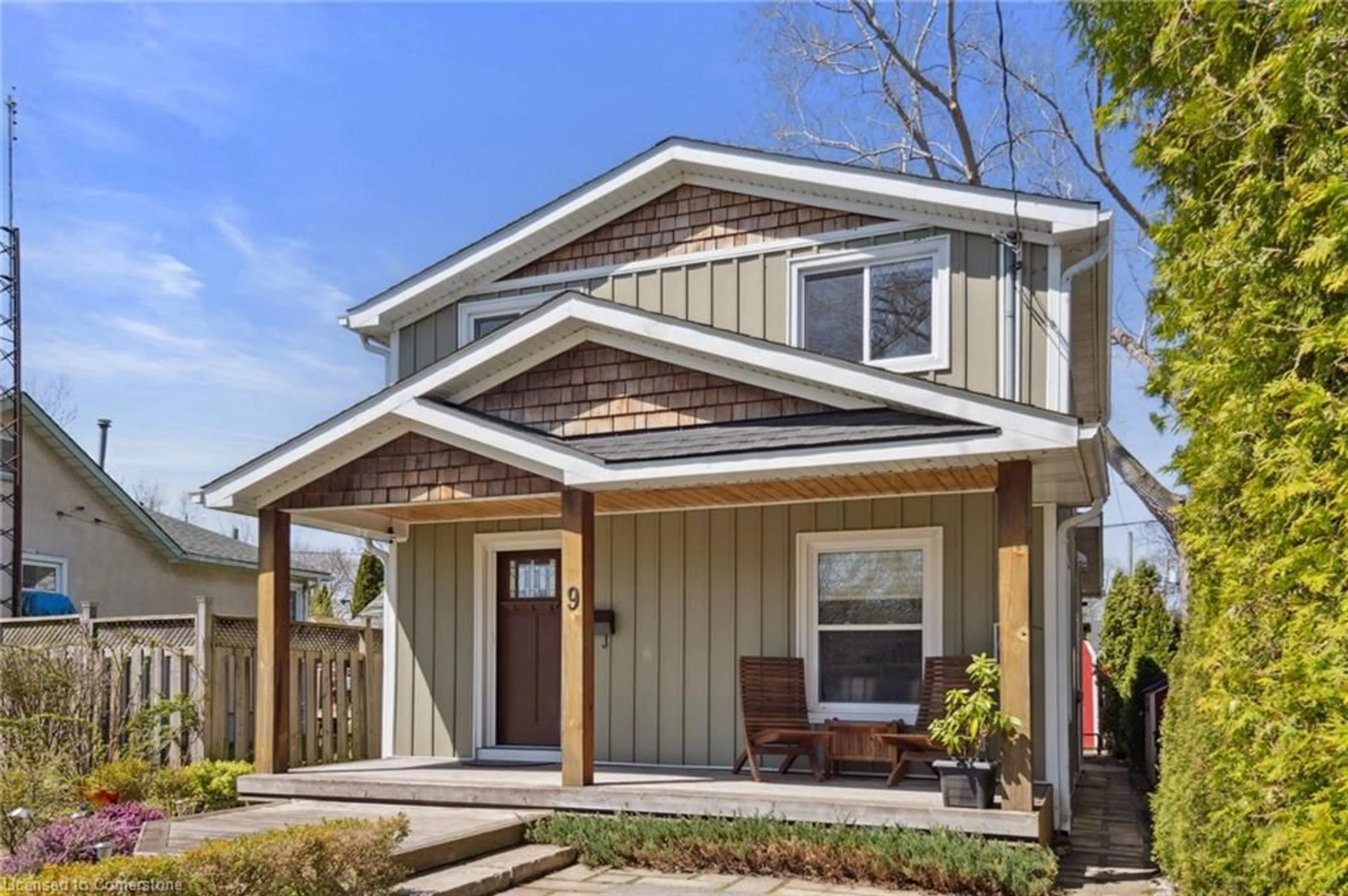 Home with vinyl exterior material, street for 9 Grandview Dr, St. Catharines Ontario L2M 1A7
