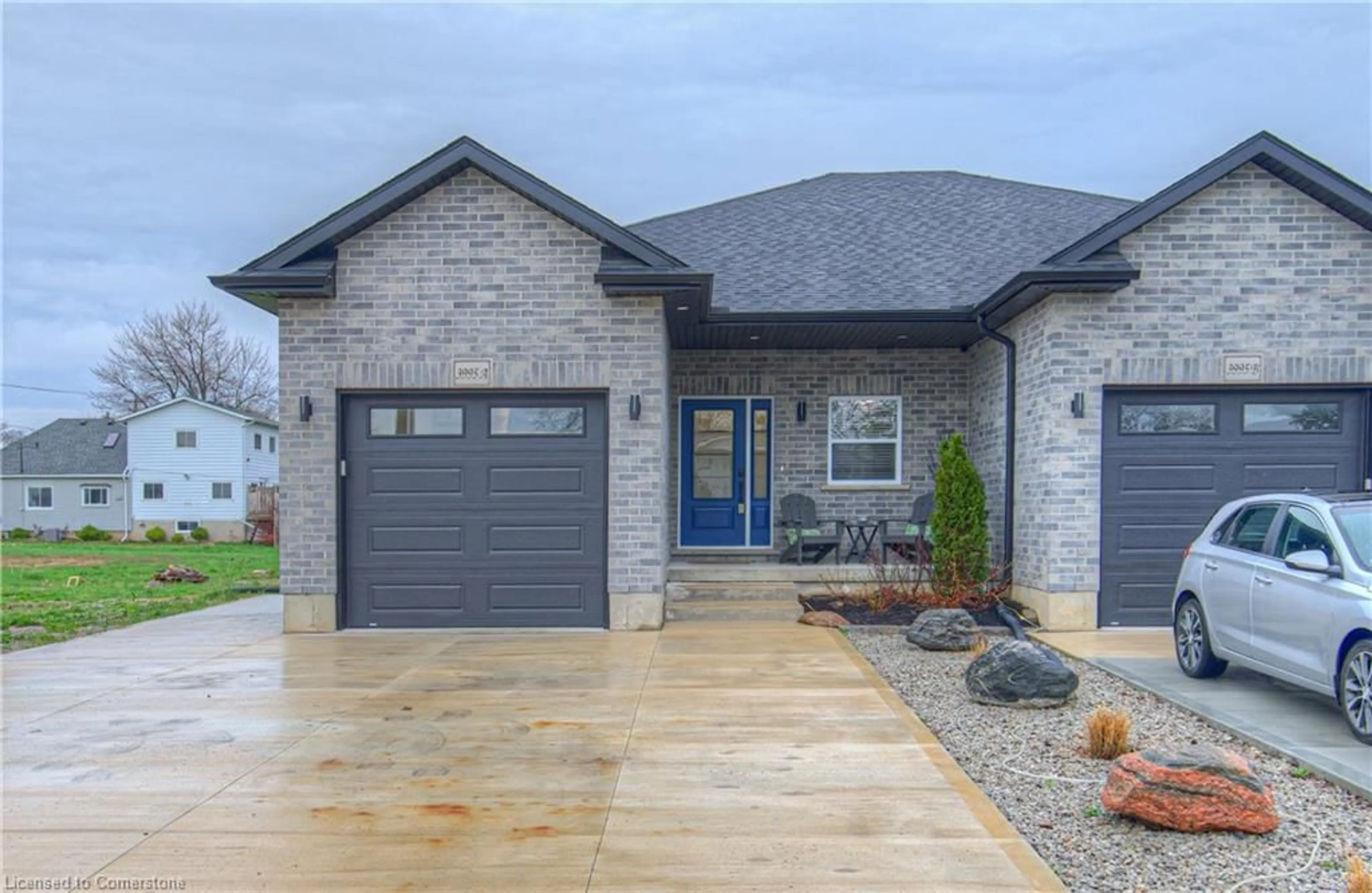 Home with brick exterior material, street for 3995 James St #A, Shakespeare Ontario N0B 2P0