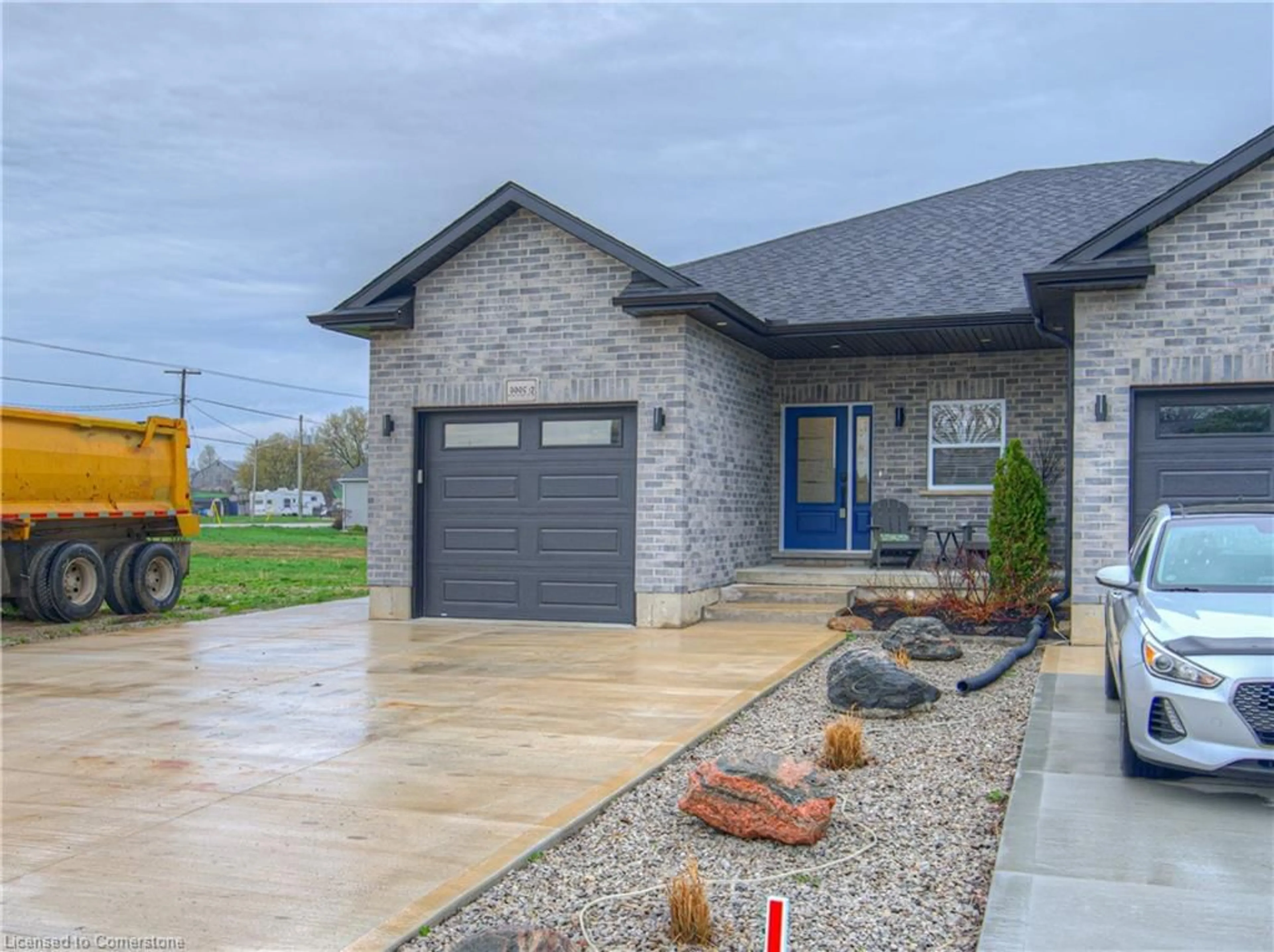 Home with brick exterior material, street for 3995 James St #A, Shakespeare Ontario N0B 2P0