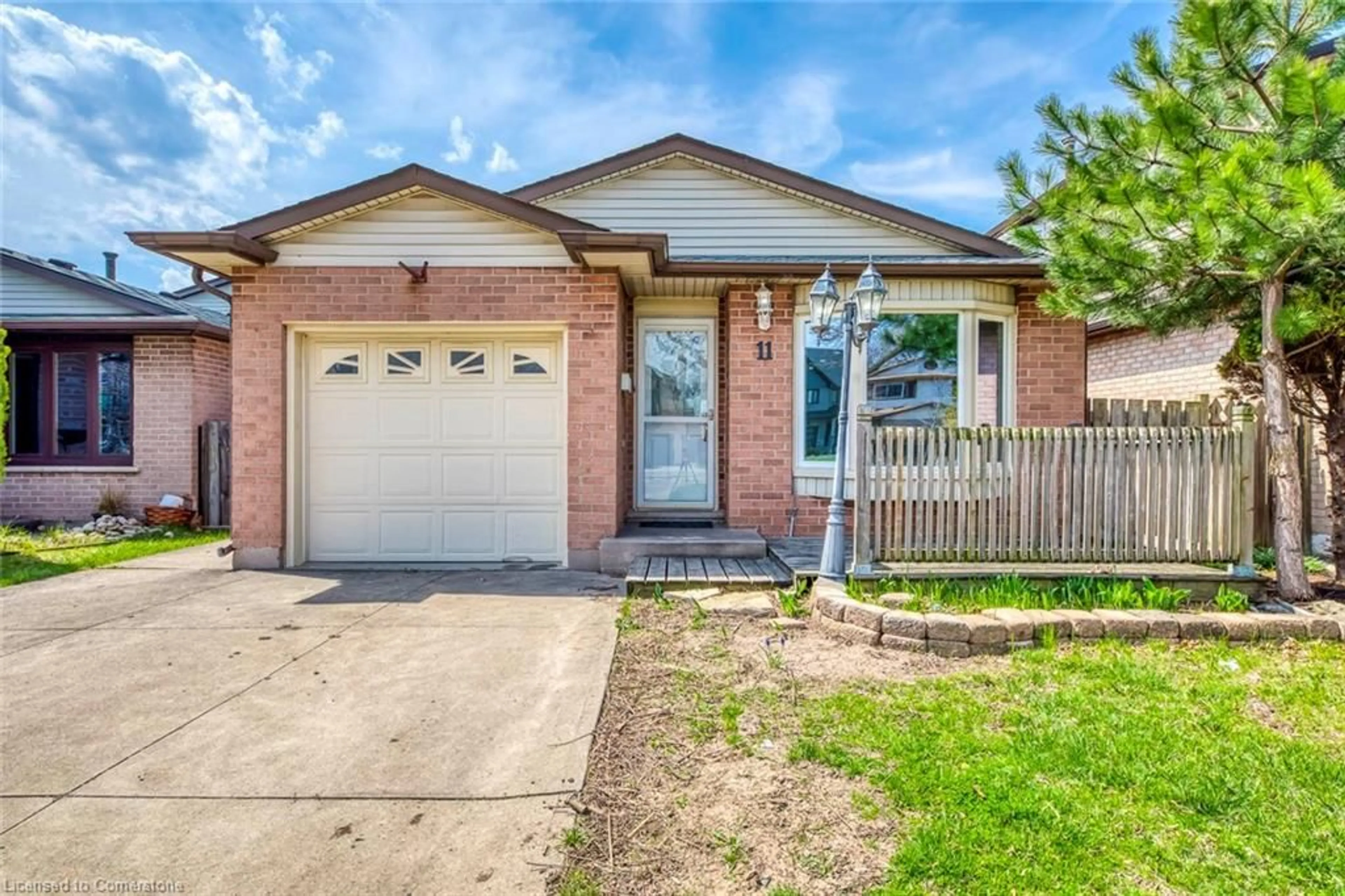 Home with brick exterior material, street for 11 Drakes Dr, Hamilton Ontario L6K 3J7